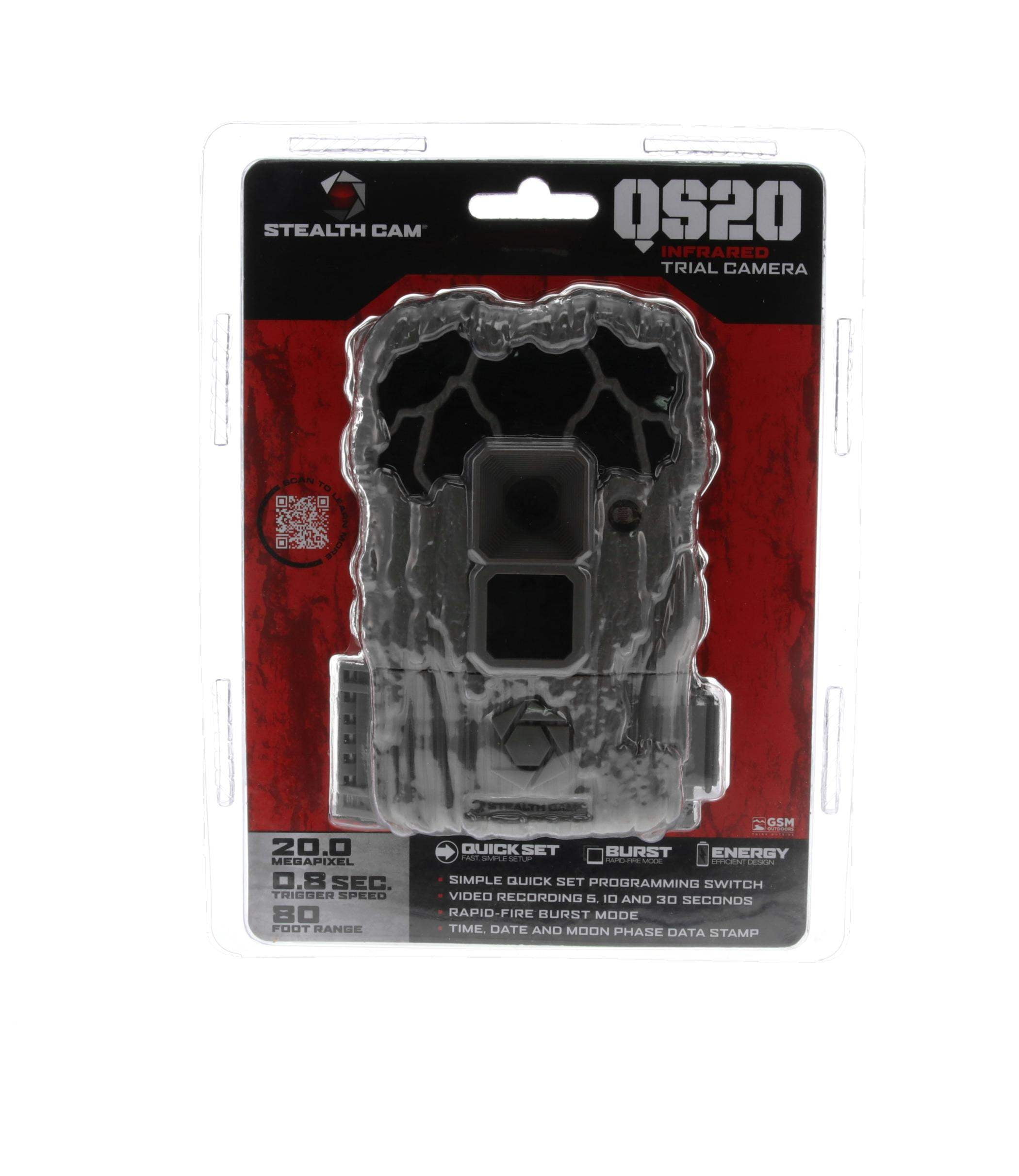STEALTH CAM QS20 GAME CAMERA, 20MP & 720P VIDEO - Image 7