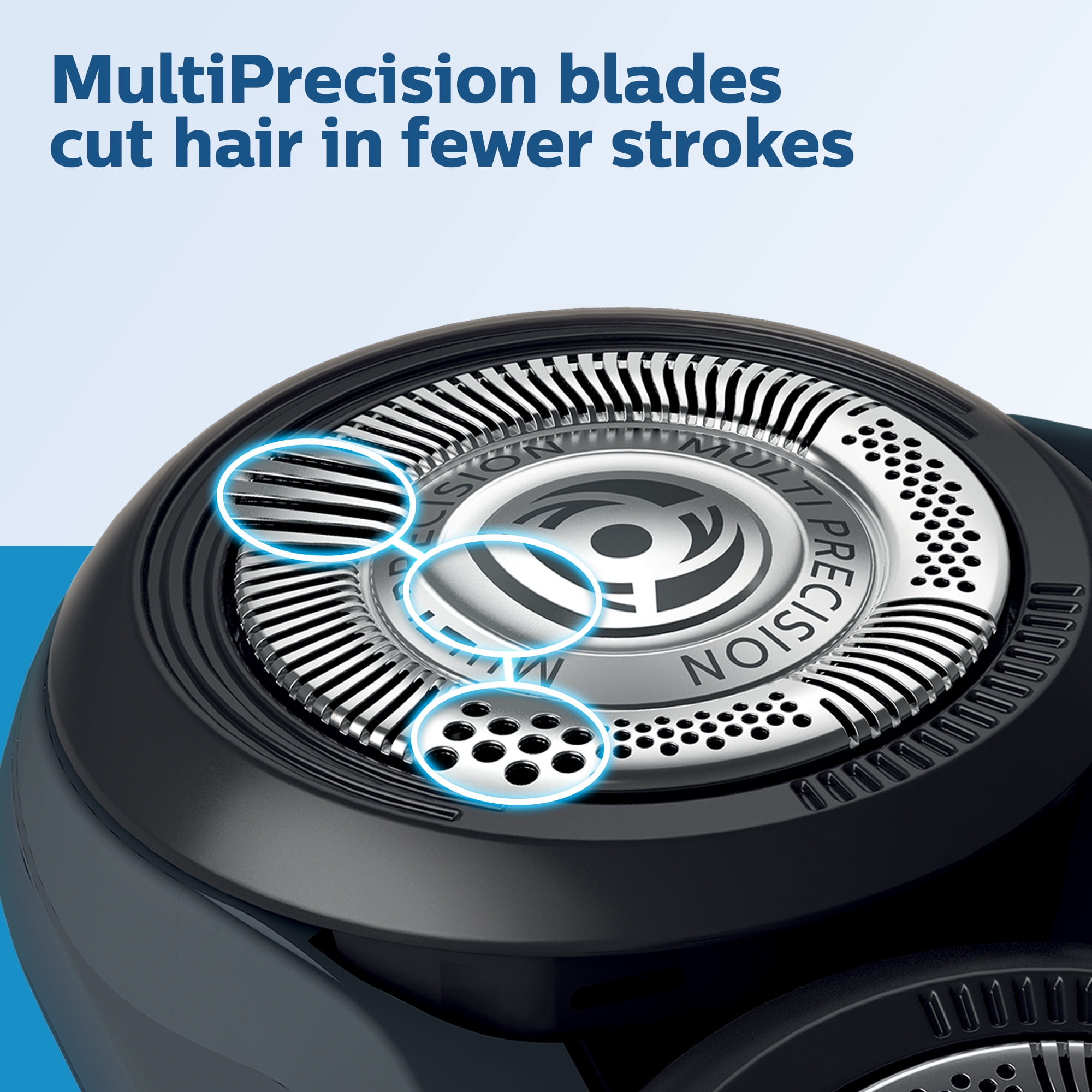 Philips Norelco 5100 Rechargeable Wet/Dry Electric Shaver S5210/81 - Image 7