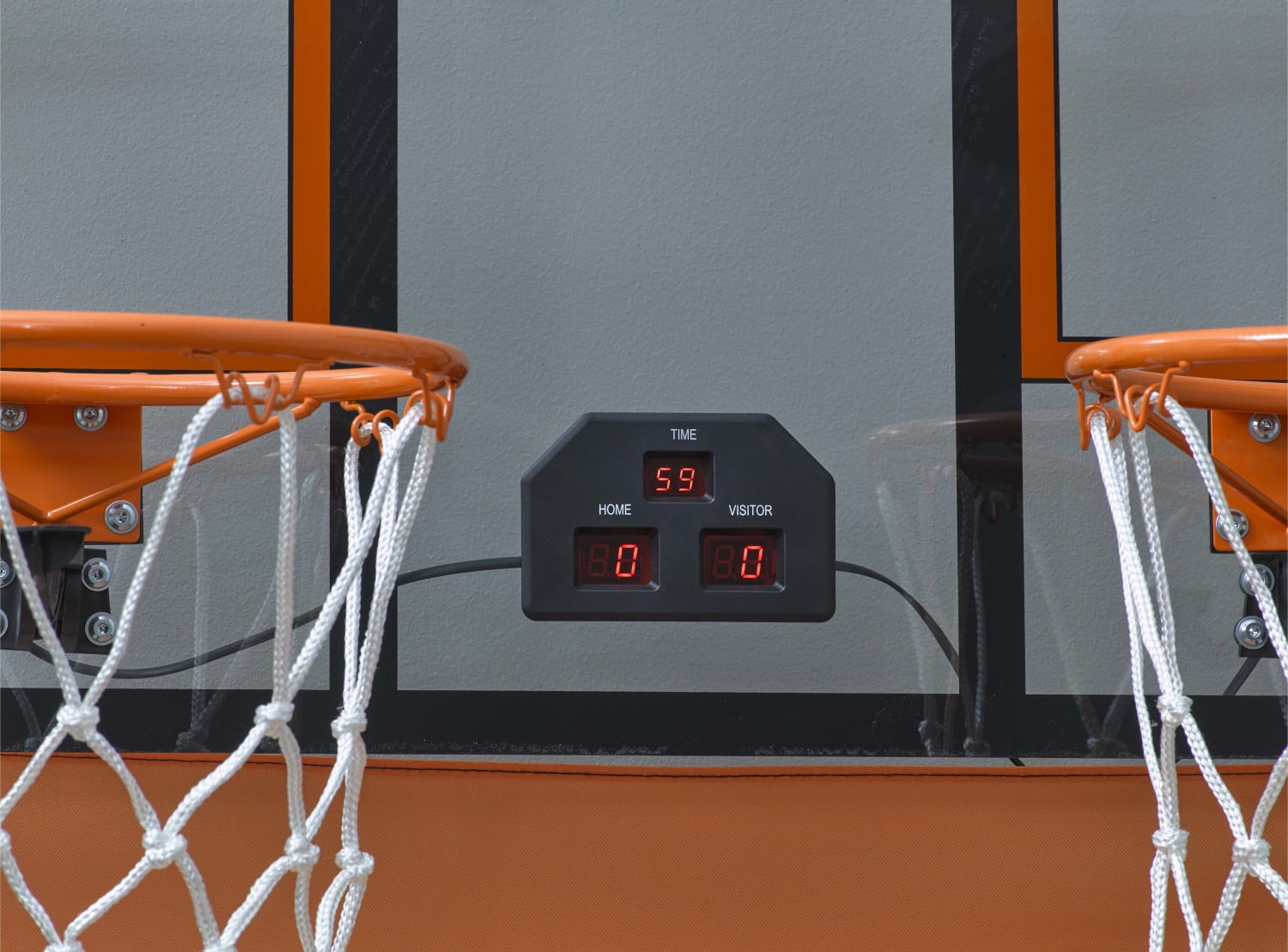 Atomic Slam Dunk Basketball Shootout Includes 4 Miniature Basketballs and Air Pump and Needle - Image 9