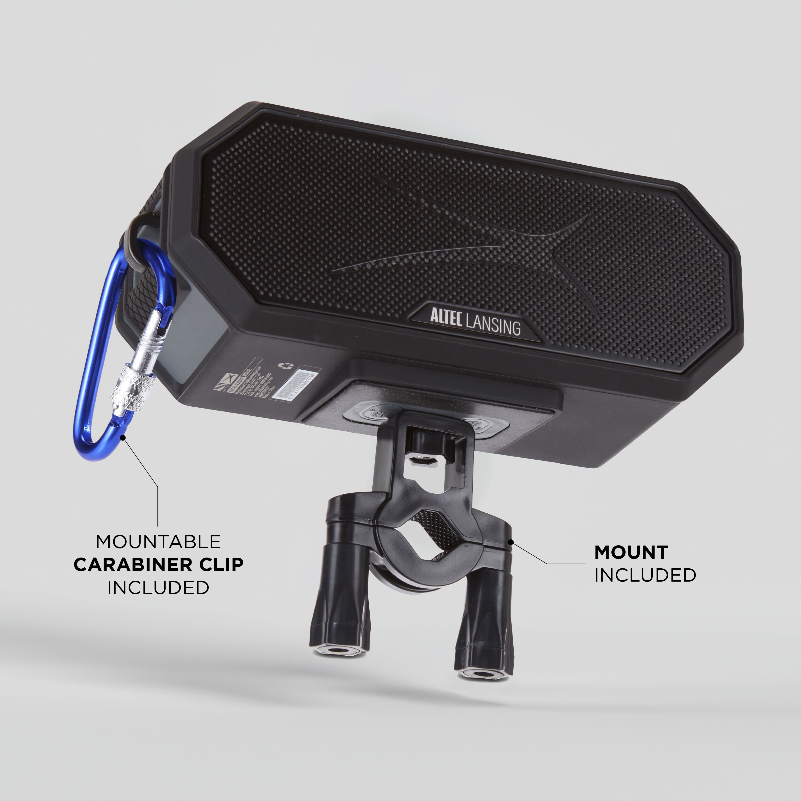 Altec Lansing Hydra Blast 2.0 LED Lighting Floatable Waterproof Wireless Magnetic Bluetooth Portable Speaker, Black, IMW1302 - Image 7