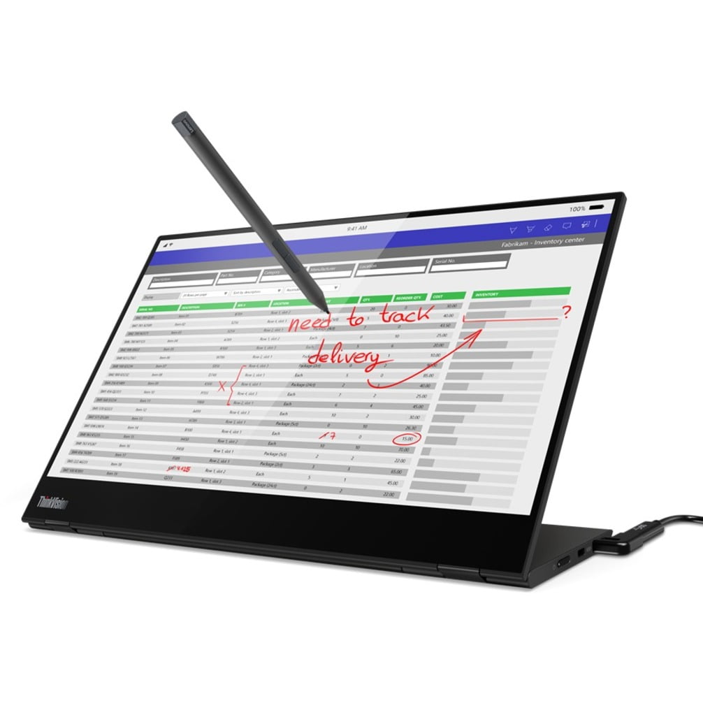 Lenovo ThinkVision M14t 14" LCD Touchscreen Monitor - 16:9 - 6 ms Extreme Mode - Image 13