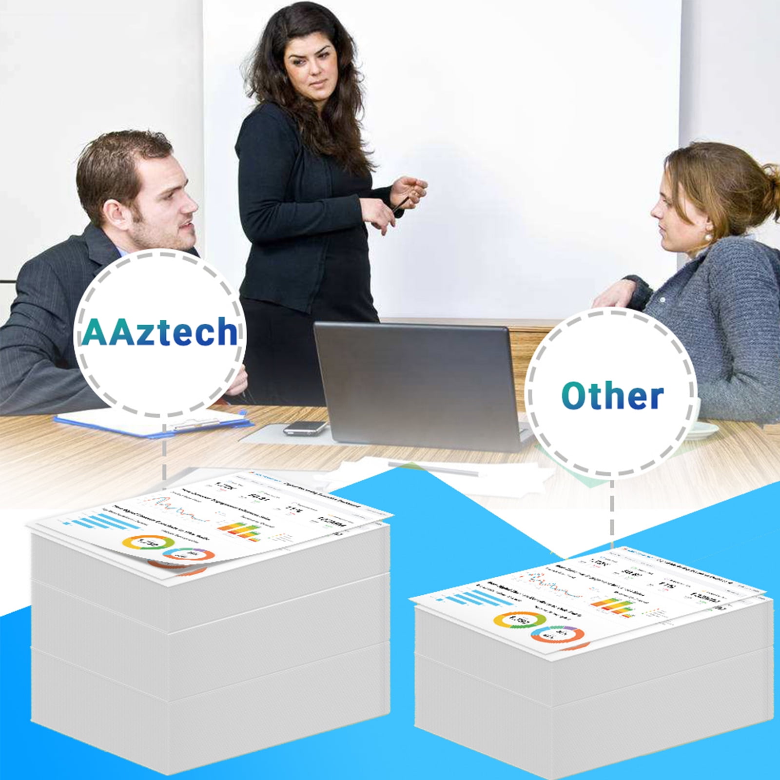 210X Toner Cartridges High Yield with Chip Compatible for HP 210A Toner Color Laserjet Pro MFP 4301fdw 4301fdn Pro 4201dw 4201dn Series Printer W2100X W2100A Ink (BK/C/M/Y 4 Pack) - Image 3