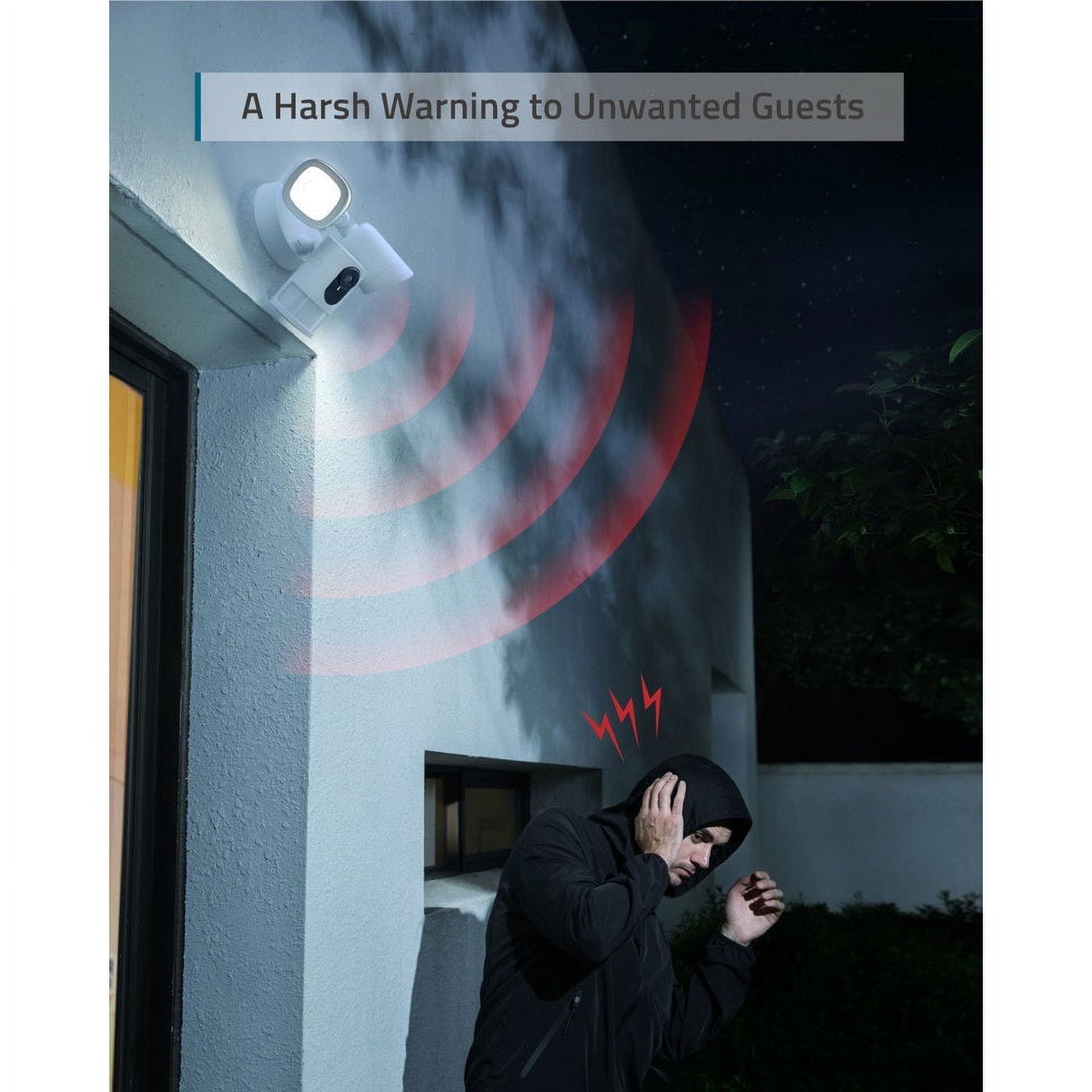 Anker Eufy Smart Floodlight with Camera, White - Image 5