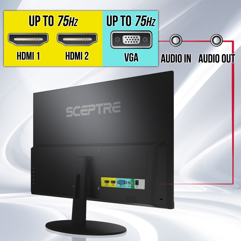 Sceptre E278W-FPT 1920 x 1080 Full HD Resolution Computer Monitor with up to 75Hz Refresh Rate - Image 5