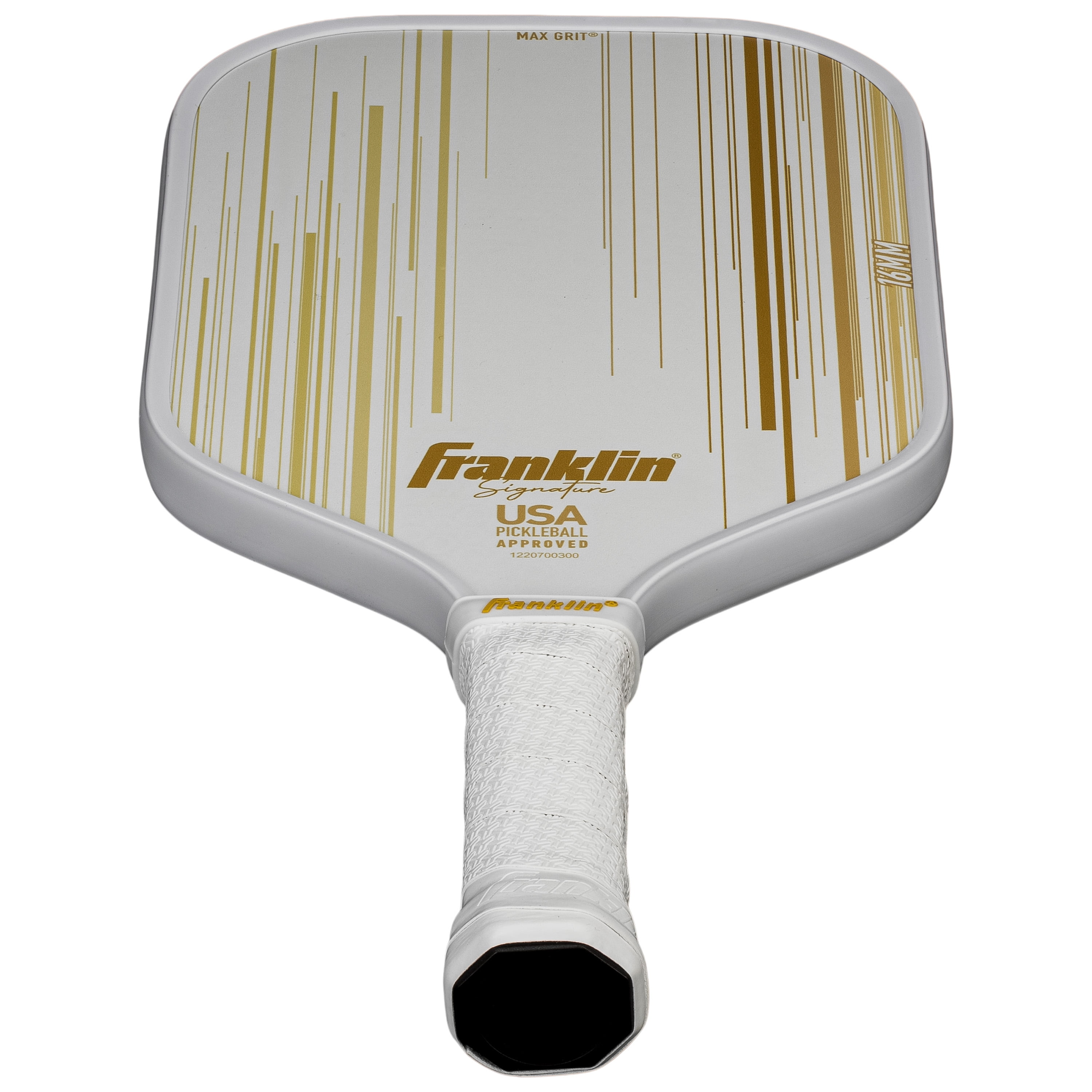 Franklin Sports Pro Signature Pickleball Paddles - 16mm Poly Core - Gold - Image 3