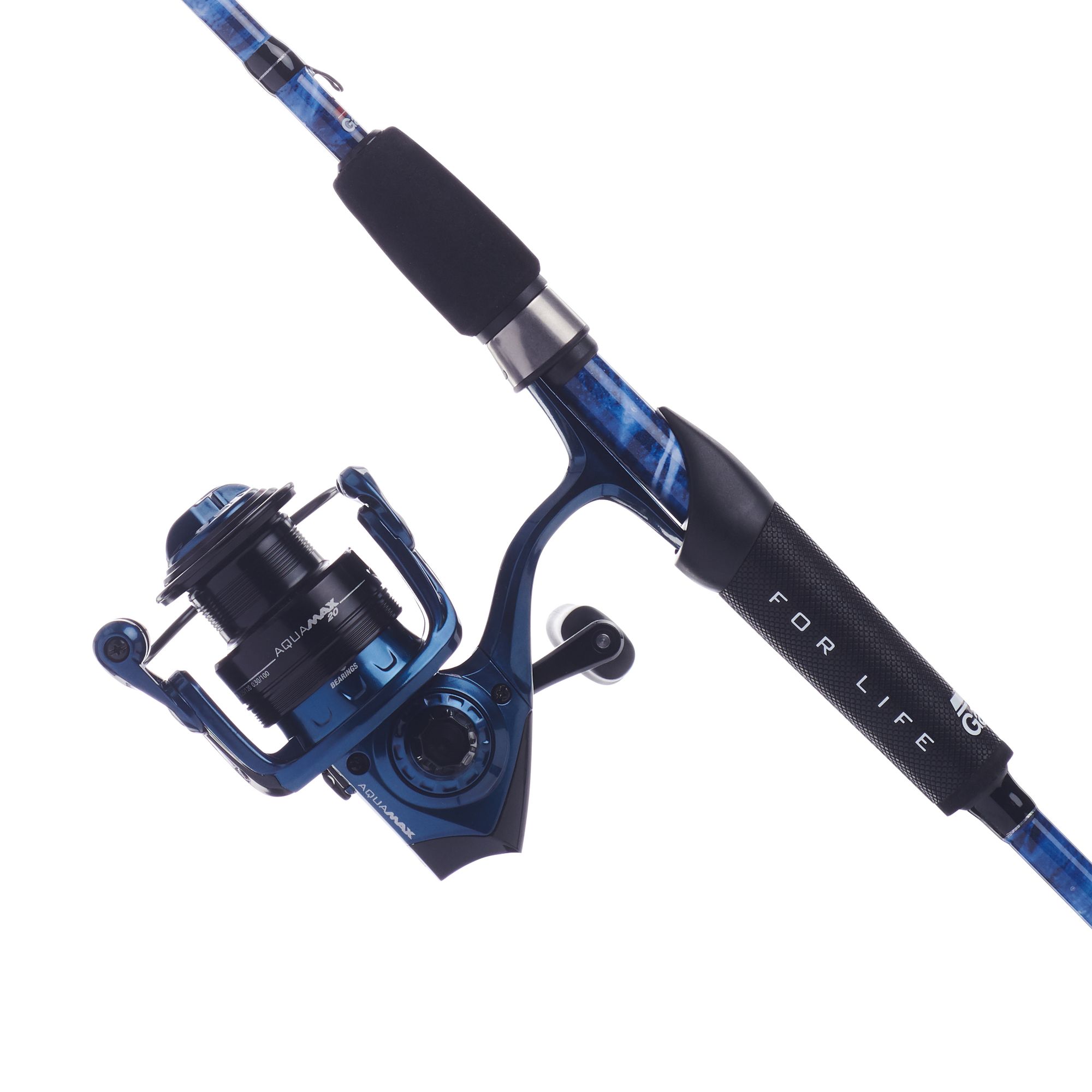 Abu Garcia 6’6” Aqua Max Fishing Rod and Reel Spinning Combo - Image 3