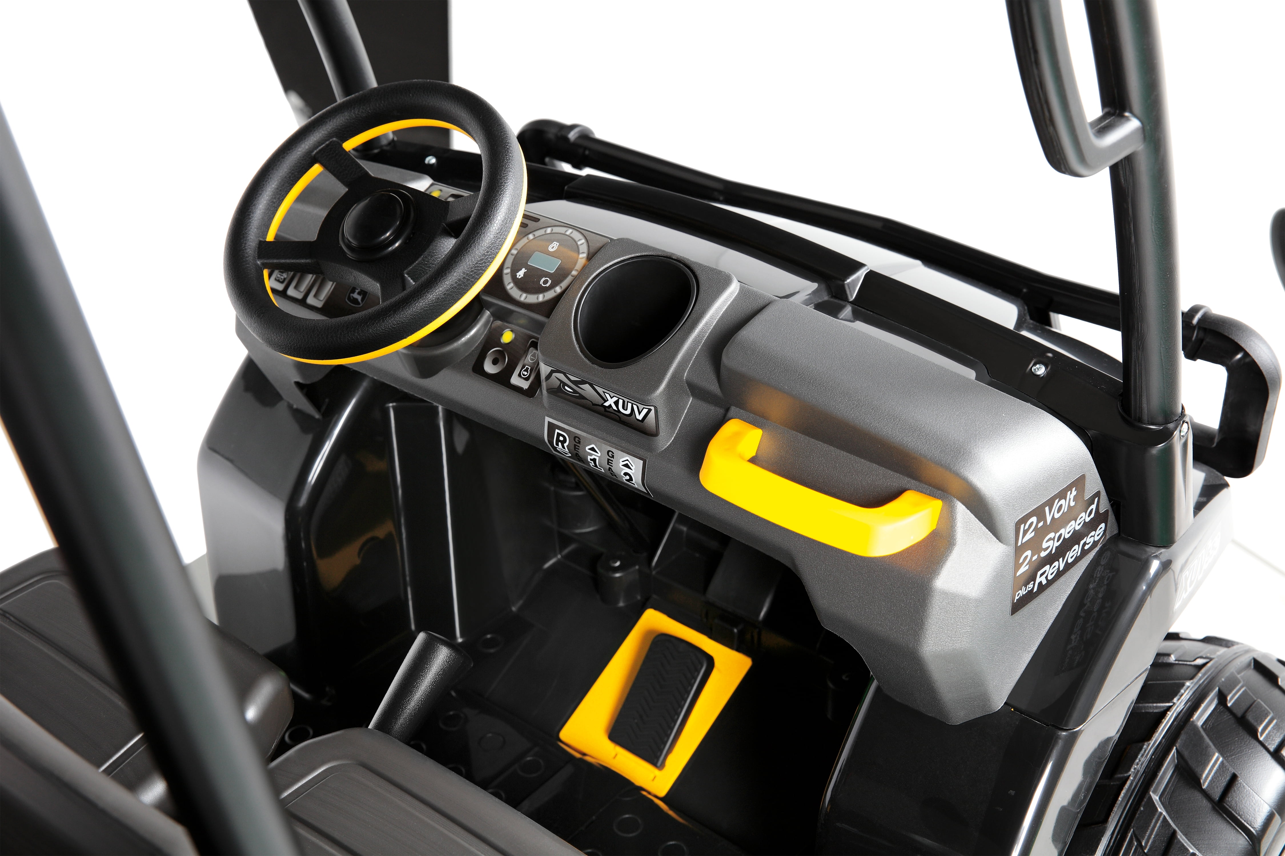 Peg Perego John Deere Gator XUV Midnight Black, 12-Volt Battery-Powered Ride-on - Image 6