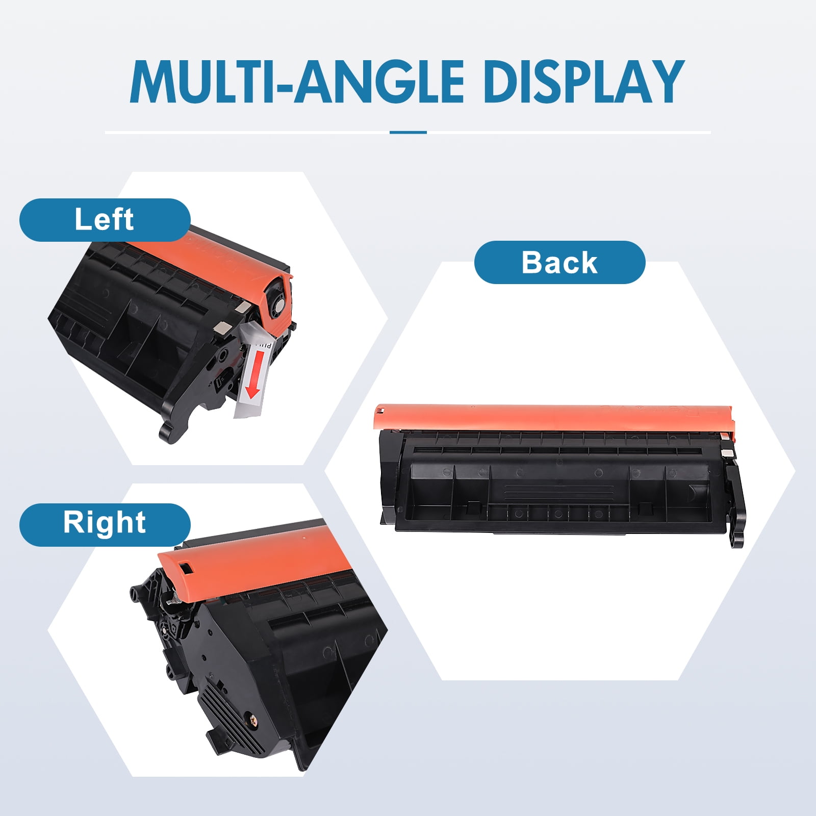 148A 148X Toner Cartridge with Chip Compatible for HP 148A for HP 148X W1480A W1480X Laserjet Pro 4001dn MFP 4101fdw 4101fdn 4001n 4001dn 4001dw Black 2-Pack - Image 8