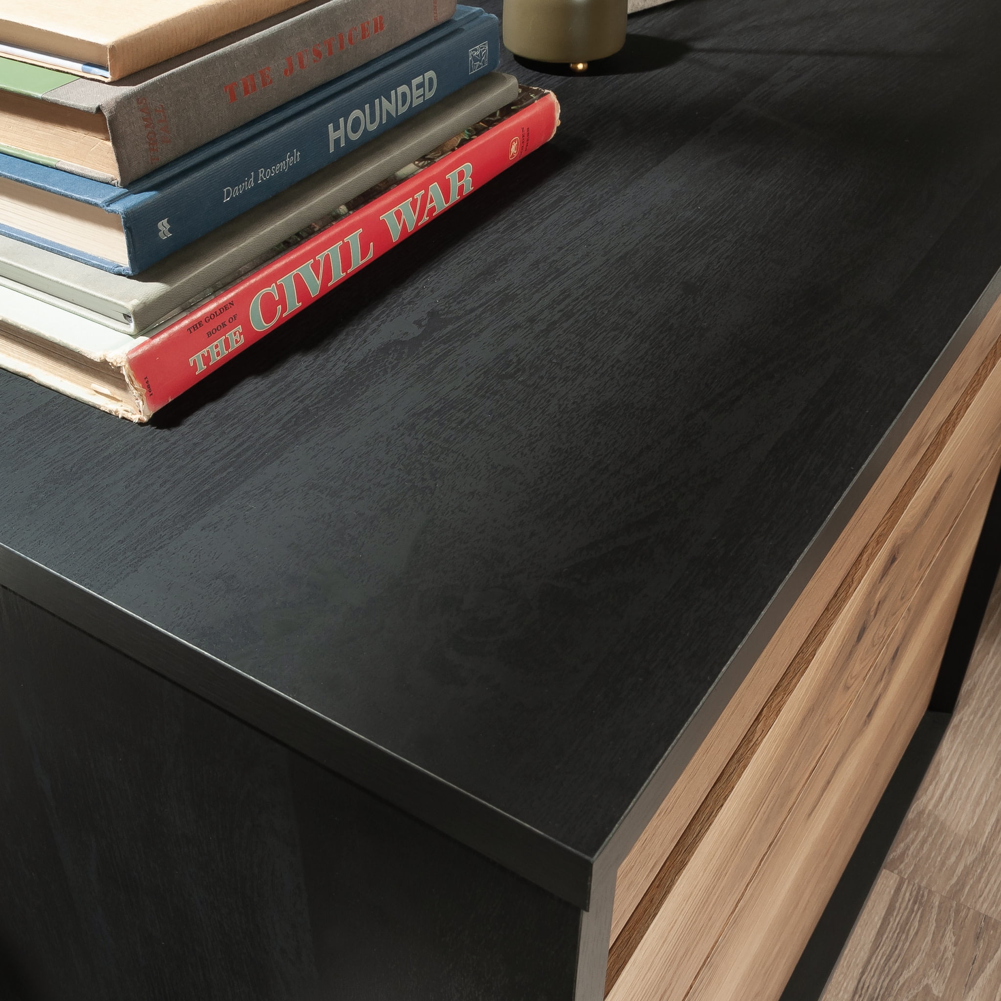 Sauder Acadia Way 2-Drawer Lateral File, Raven Oak Finish - Image 11