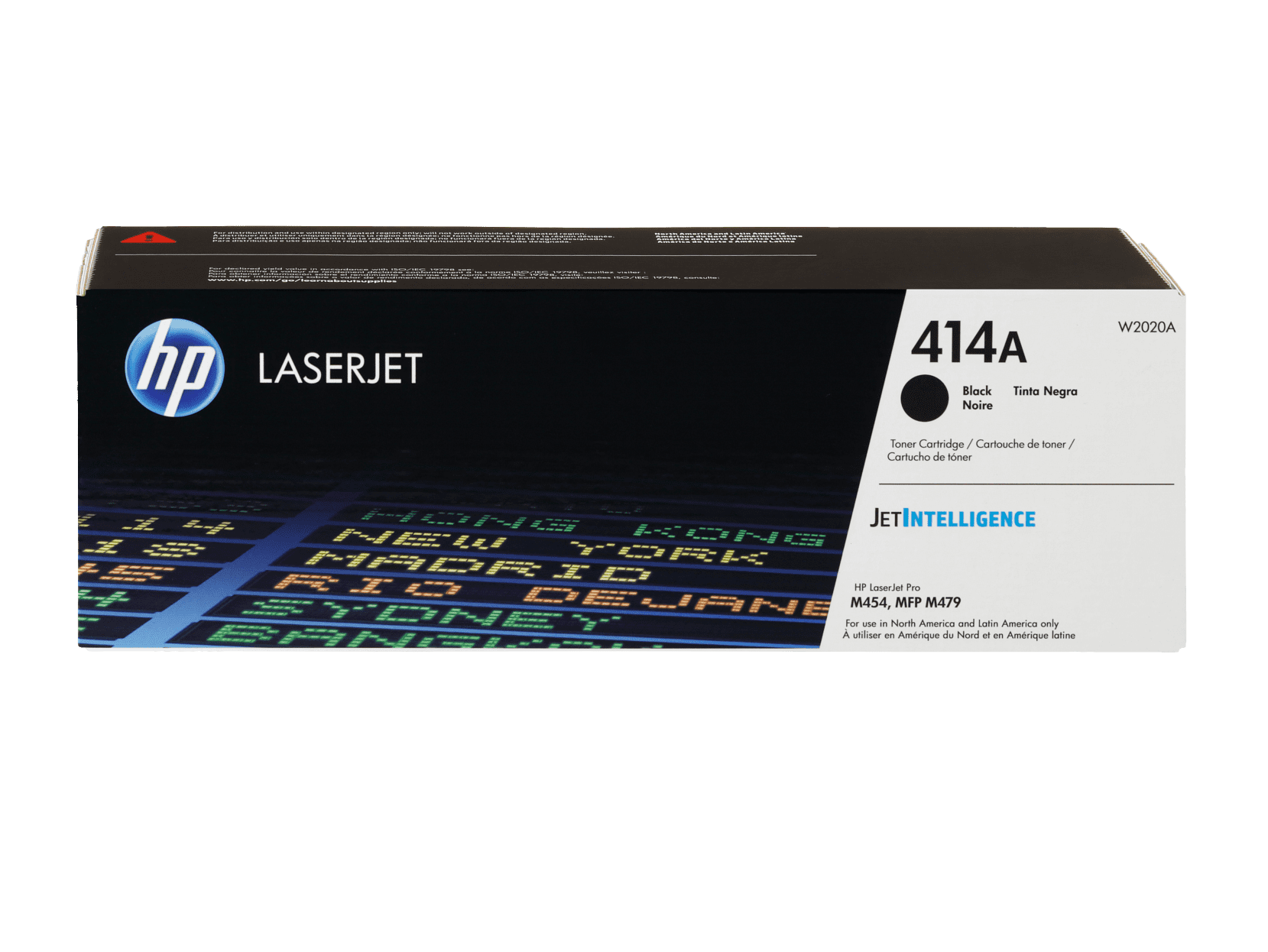 HP 414A Black Original LaserJet Toner Cartridge, ~2,400 pages, W2020A - Image 5