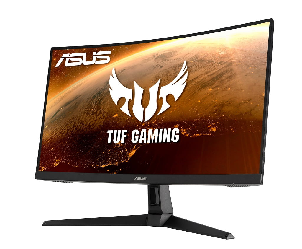 ASUS TUF Gaming VG27VH1BR 27” Curved Monitor, 1080P Full HD, 165Hz (Supports 144Hz), Extreme Low Motion Blur, Adaptive-sync, FreeSync™ Premium, 1ms, Eye Care, HDMI D-Sub - Image 6