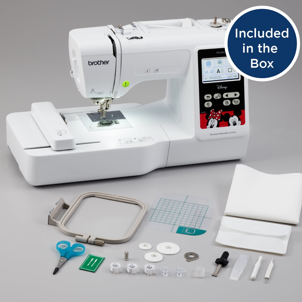 Brother Disney PE550D 4 in x 4 in Embroidery Machine with Disney Designs - Image 7