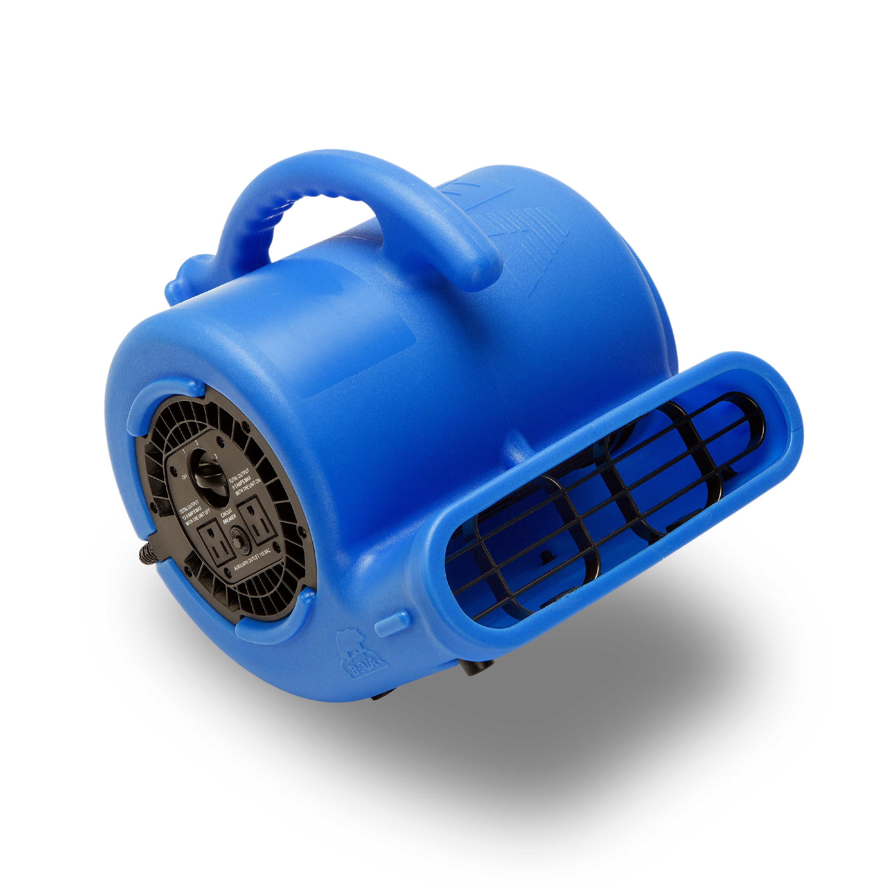 B-Air VP-25 1/4 HP Air Mover for Water Damage Restoration Carpet Dryer Floor Blower Fan Home and Plumbing Use, Blue - Image 7