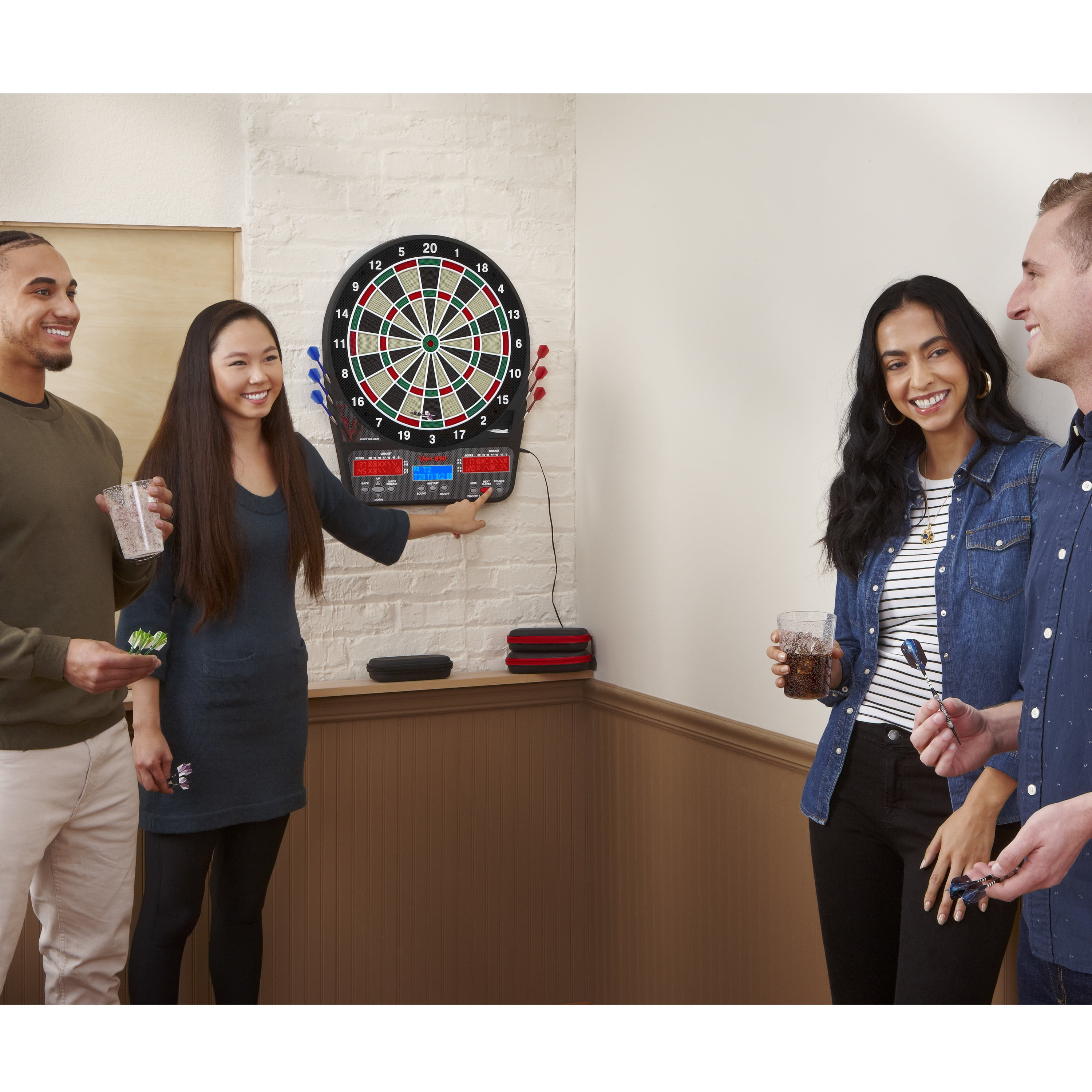 Viper 850 Electronic Dartboard, 15.5" Target Area - Image 15