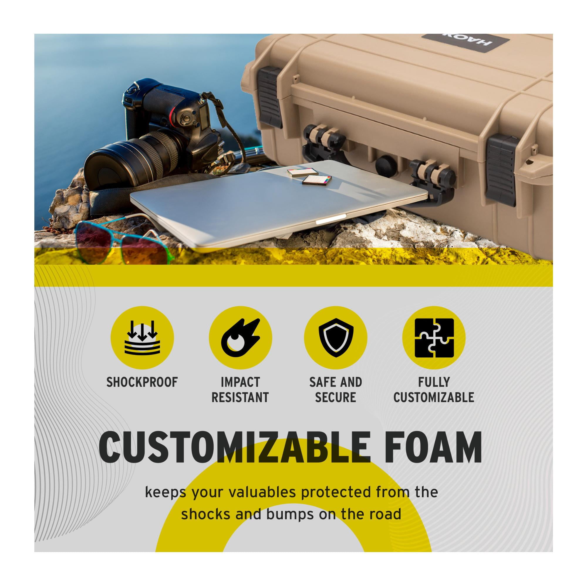 Koah Weatherproof Hard Case with Customizable Foam (18 x 14 x 7 Inch) - (2-Pack) - Image 9