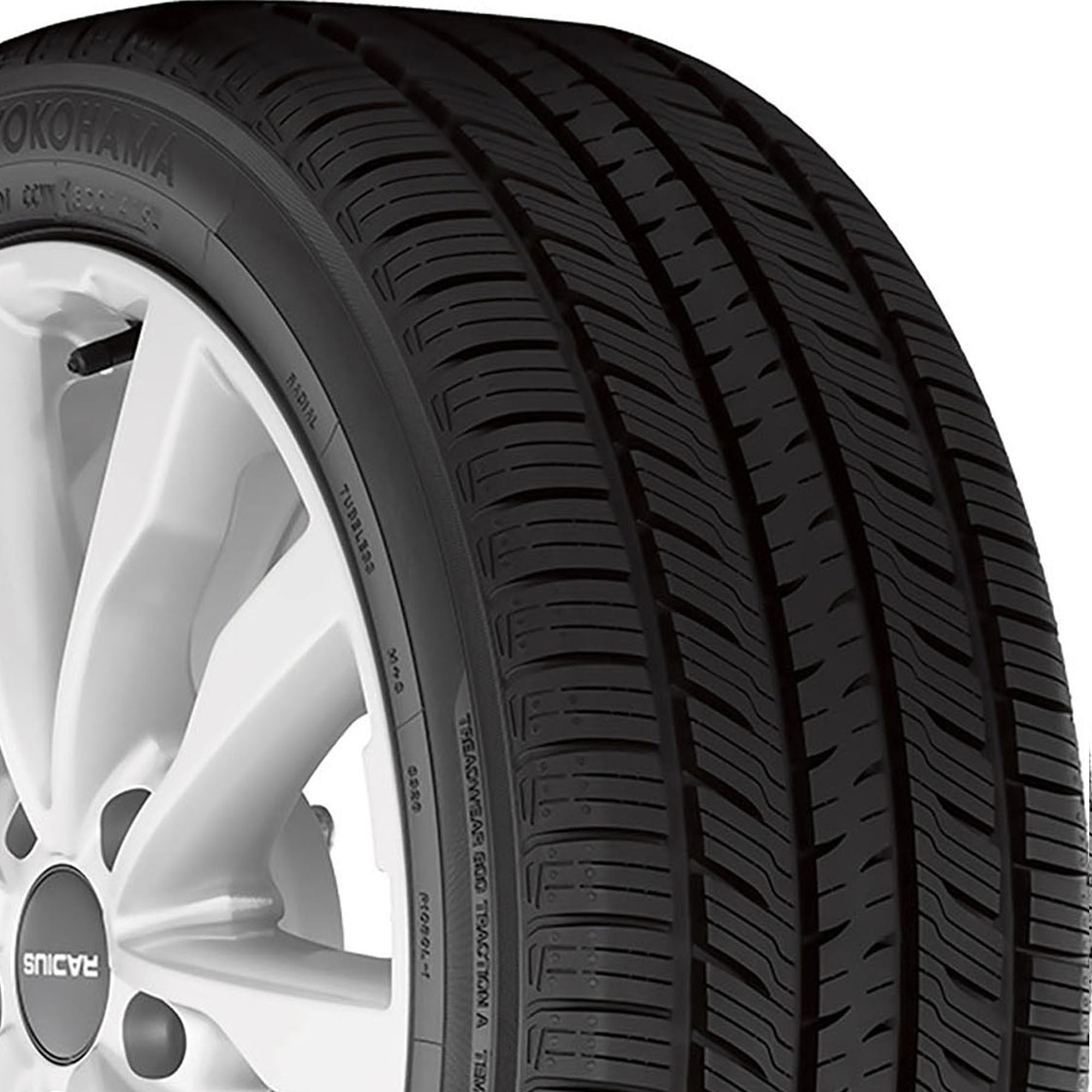 Yokohama Avid Ascend LX All Season 215/55R17 94V Passenger Tire - Image 5