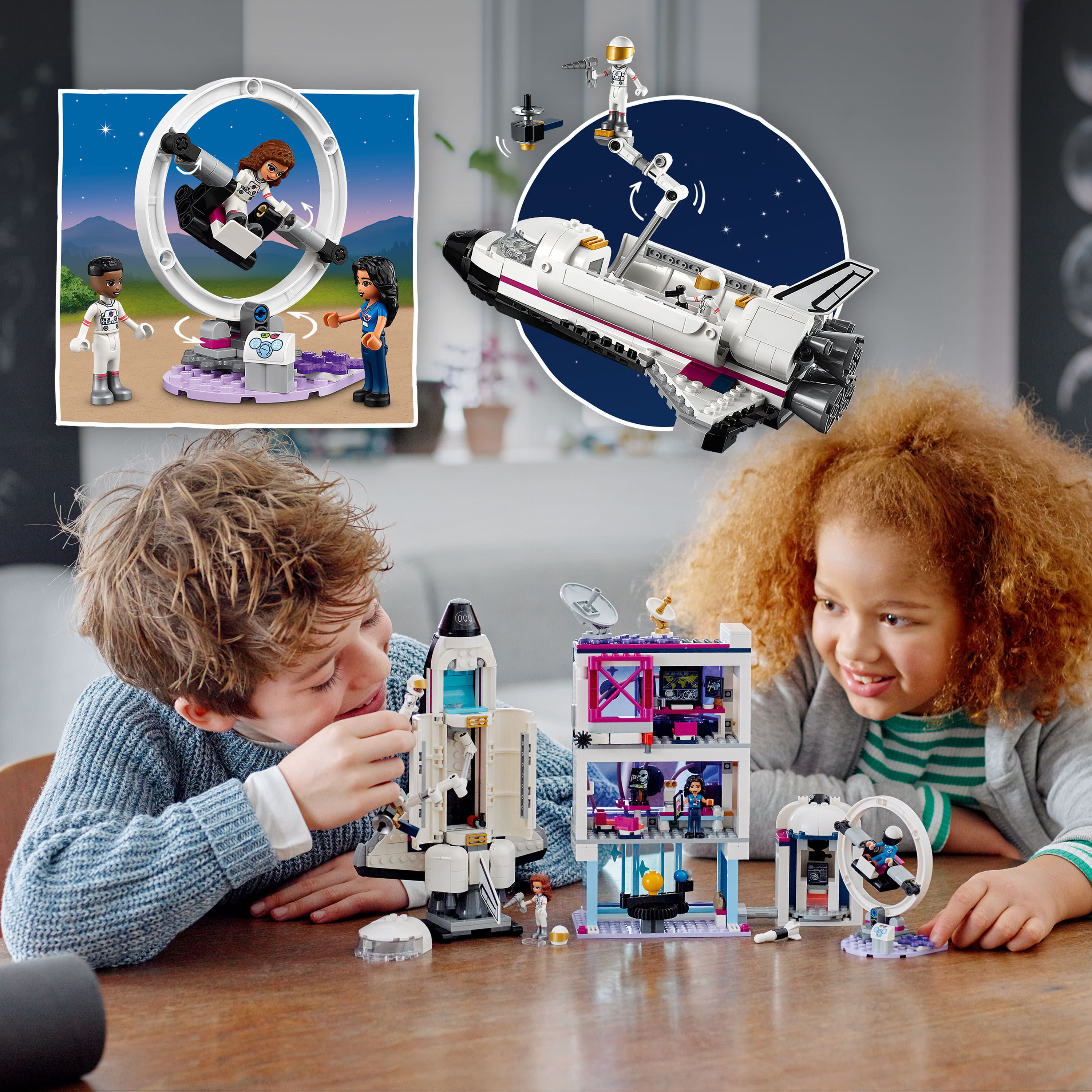 LEGO Friends Olivia’s Space Academy Shuttle Rocket 41713, NASA Space Shuttle Toy for Kids, Pretend Play Space Academy with Astronaut Mini Figures, Gift for Boys Girls 8+ Years Old - Image 5