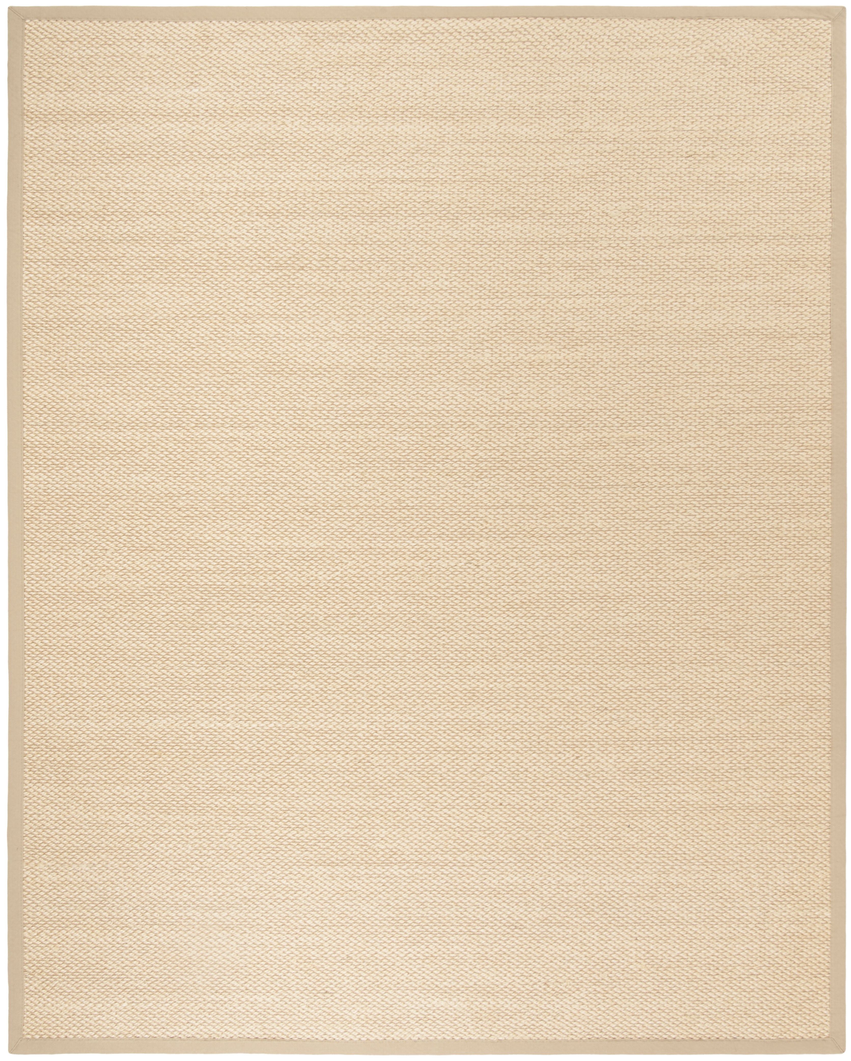 SAFAVIEH Natural Fiber Laidley Solid Sisal Area Rug, Ivory/Beige, 8' x 10' - Image 5