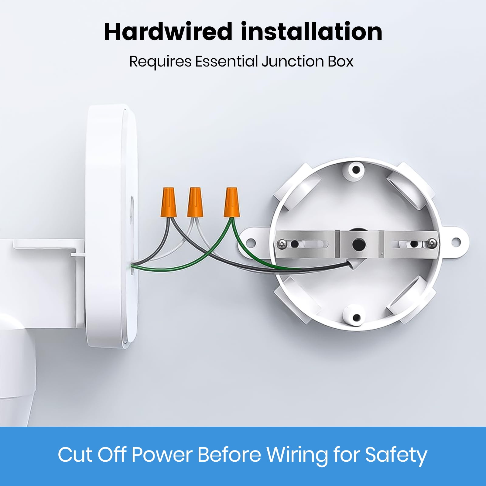 AOSU Floodlight Camera Wired, 3K UHD Security Camera Outdoor, 360° Coverage Surveillance, 24/7 Recording, Motion Detection, 2600-Lumen Motion-Activated Floodlight, Color Night Vision, No Monthly Fee - Image 5