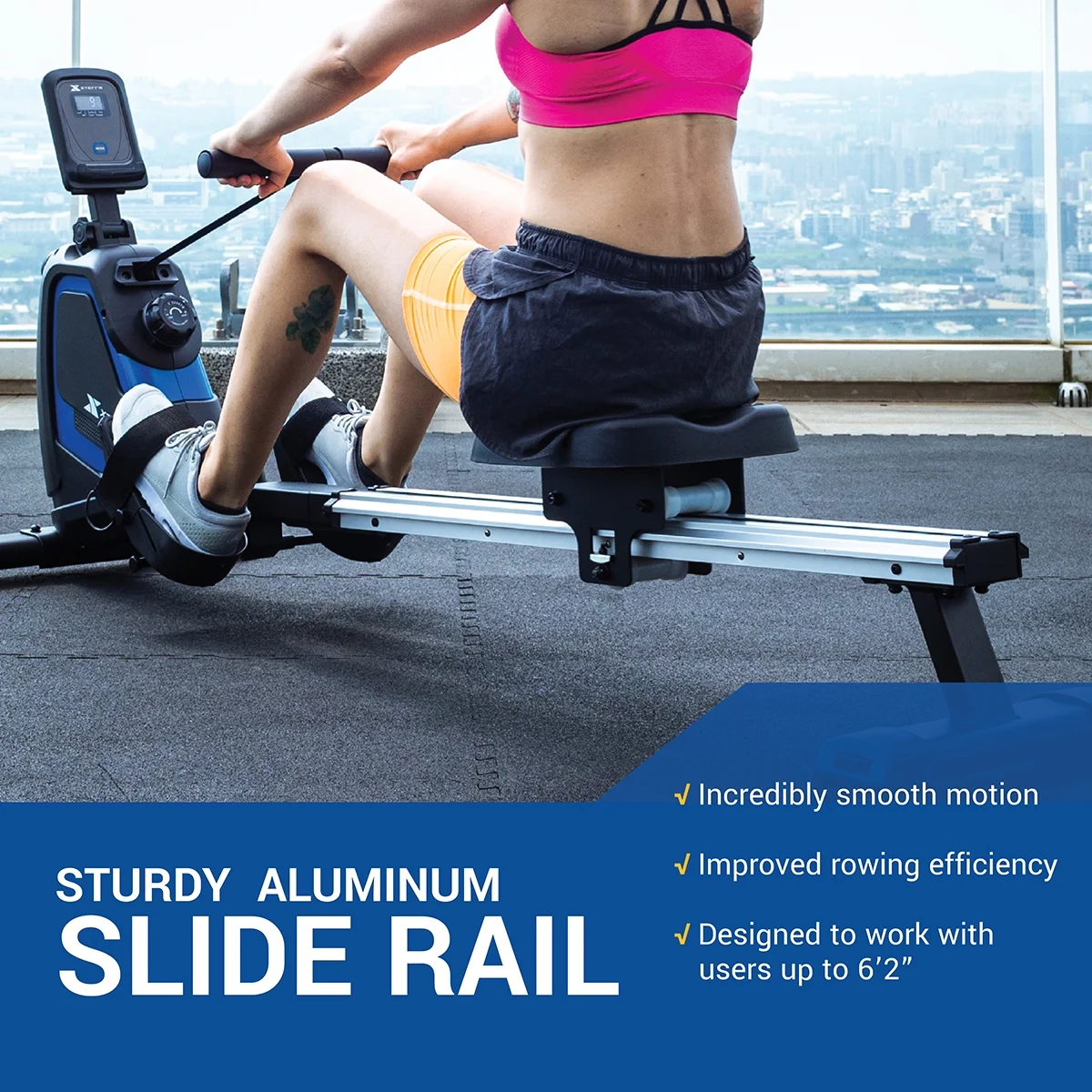 XTERRA Fitness ERG160 Rower - Image 8