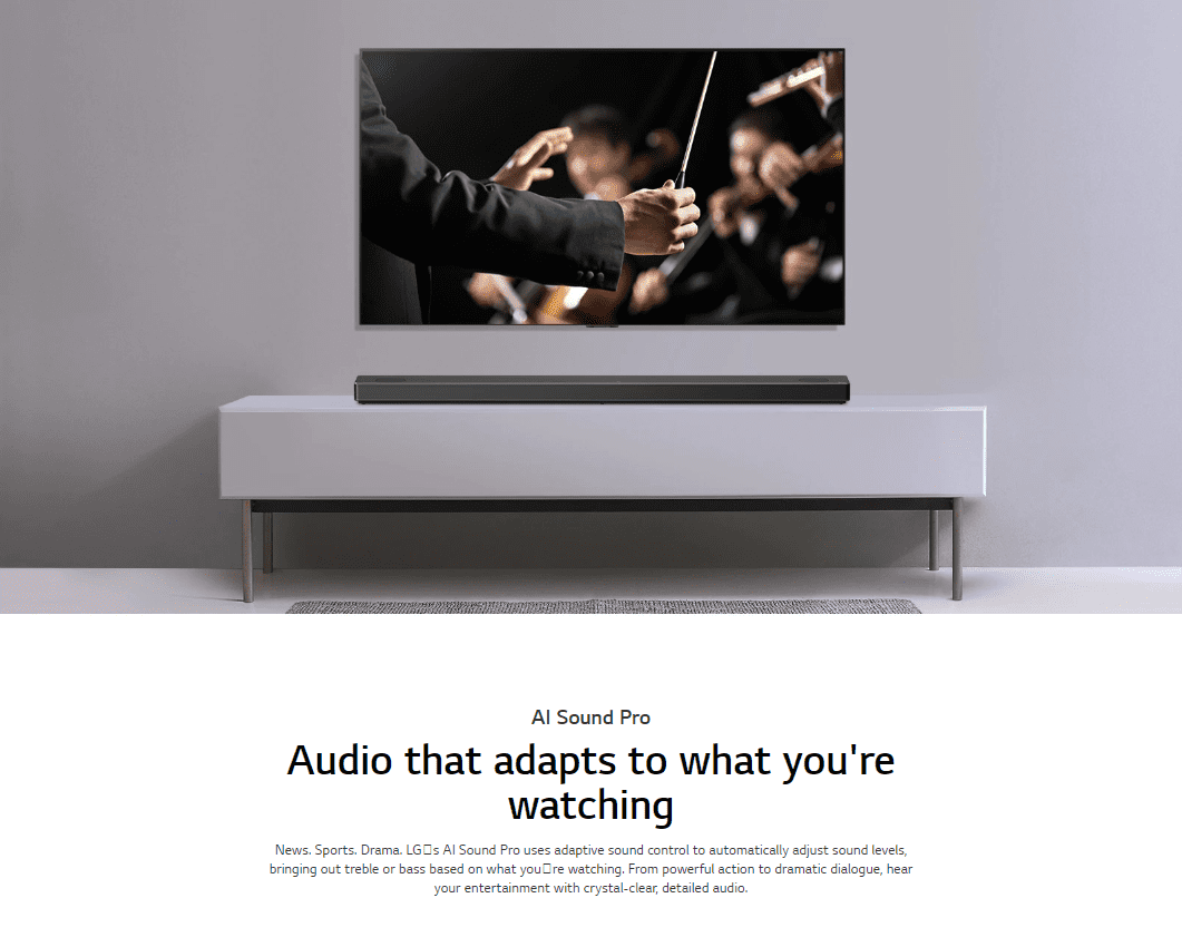 LG 5.1.2 Channel High Res Audio Soundbar with Dolby Atmos® and Goolge Assitant Built-In - SN9YG - Image 17