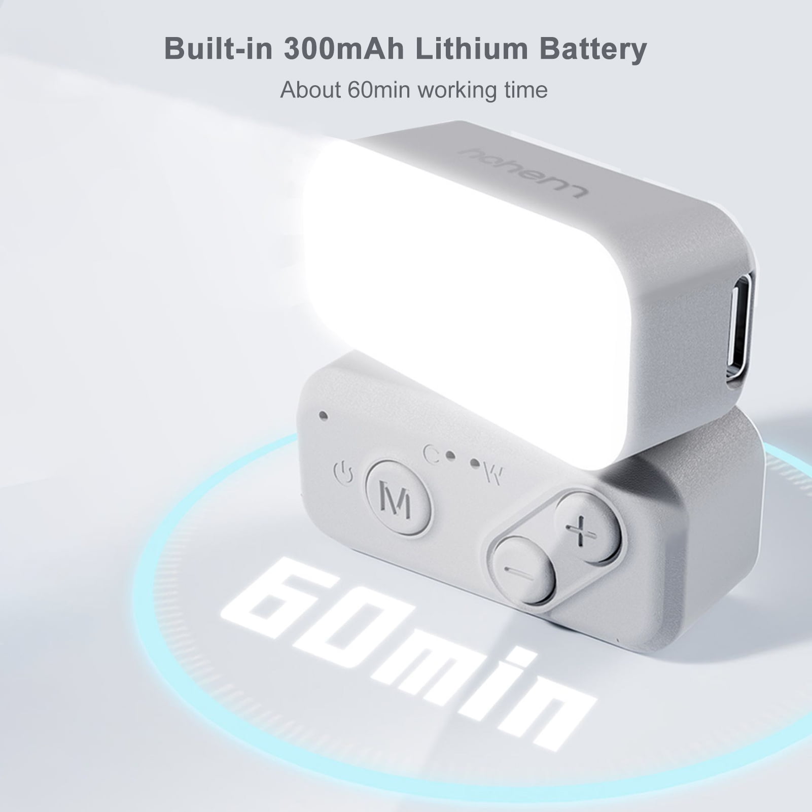 hohem iSteady XE Kit Gimbal Stabilizer for Smartphone, 3-Axis Phone Gimbal, Magnetic Fill Light, Portable & Foldable, One-Key Inception, Ideal for Travel, Vlogging - Image 6