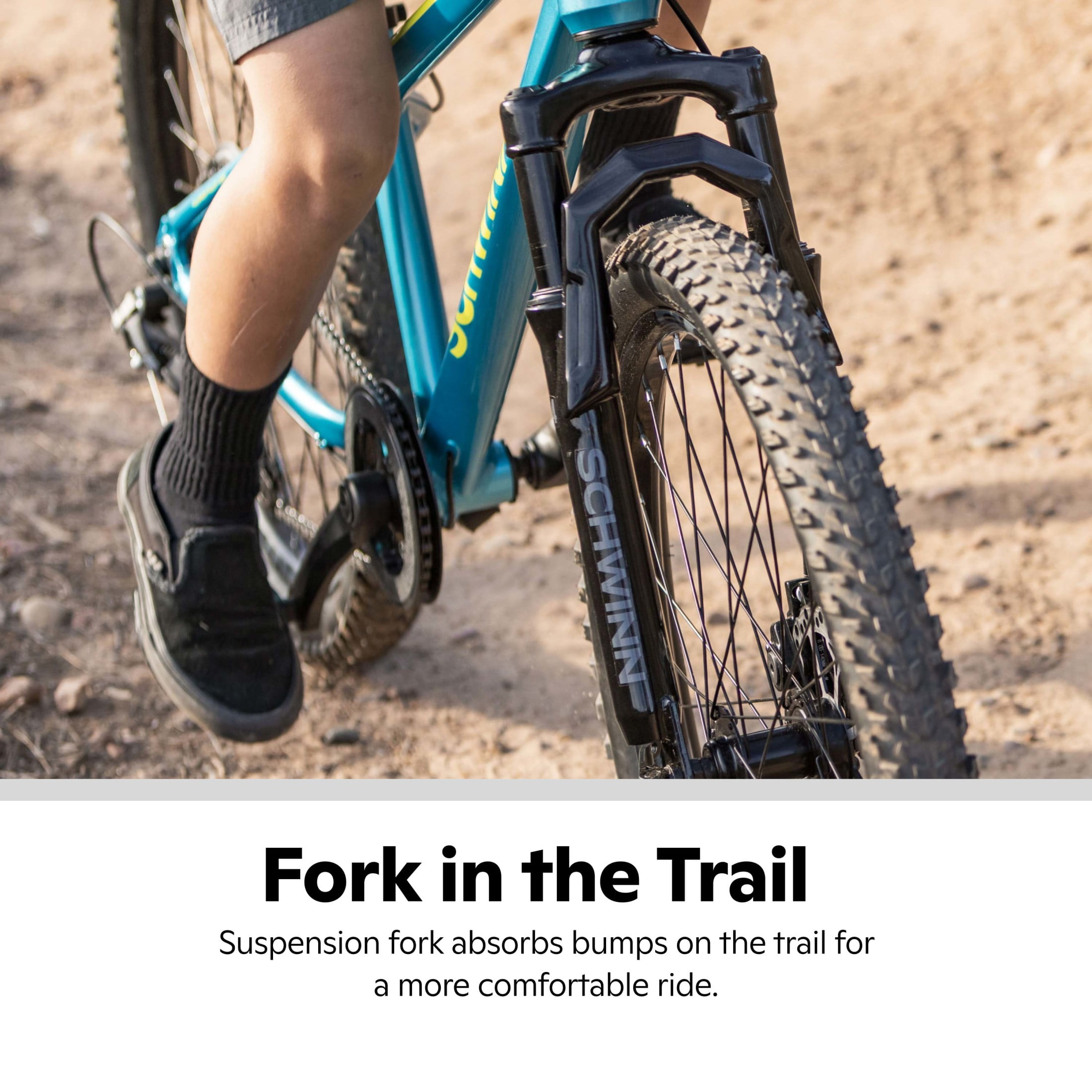 Schwinn 20" Axum Sport Kids Unisex Mountain Bike, Ages 8 and up, Orange - Image 3