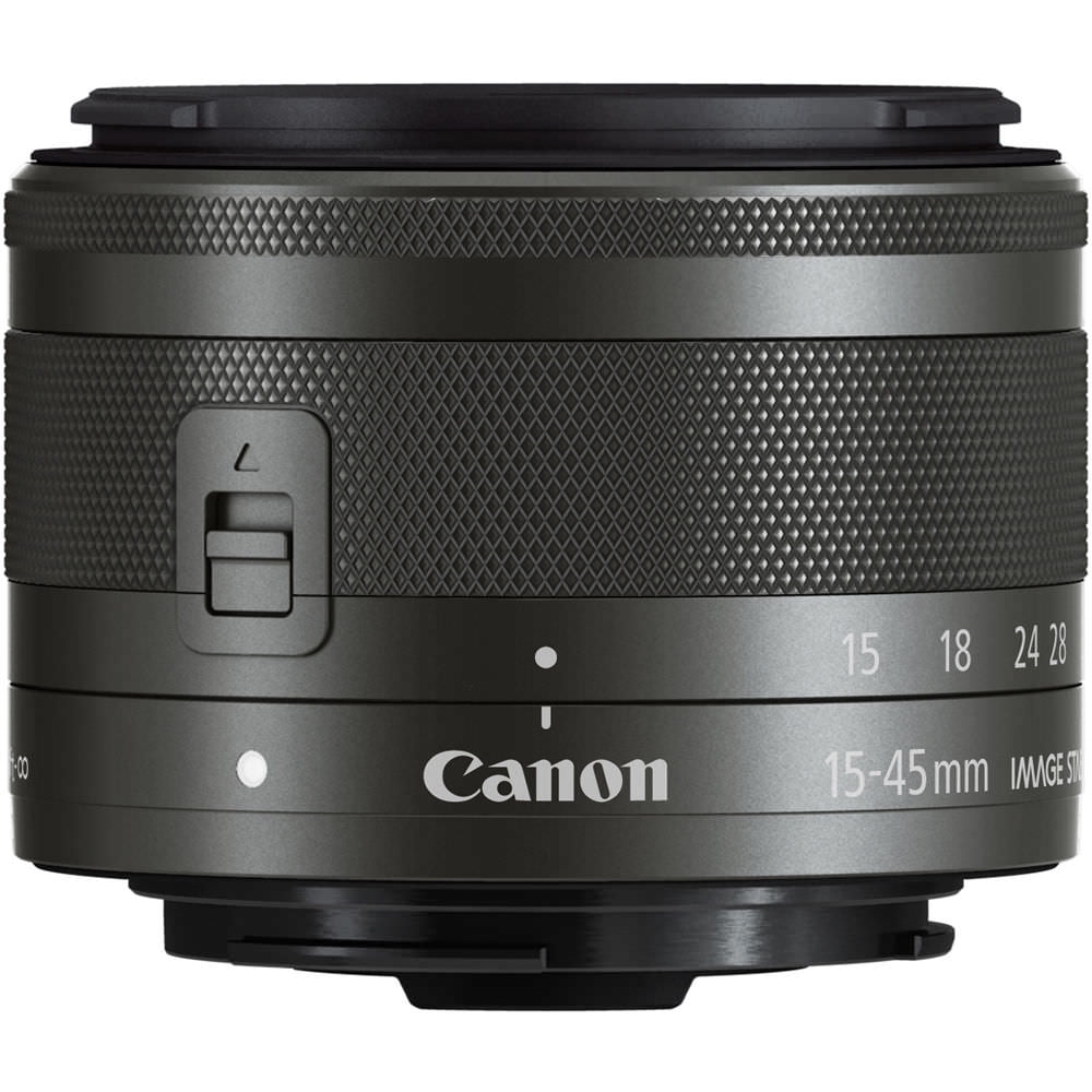 Canon EF-M 15-45mm f/3.5-6.3 IS STM Lens (Graphite) - Image 4