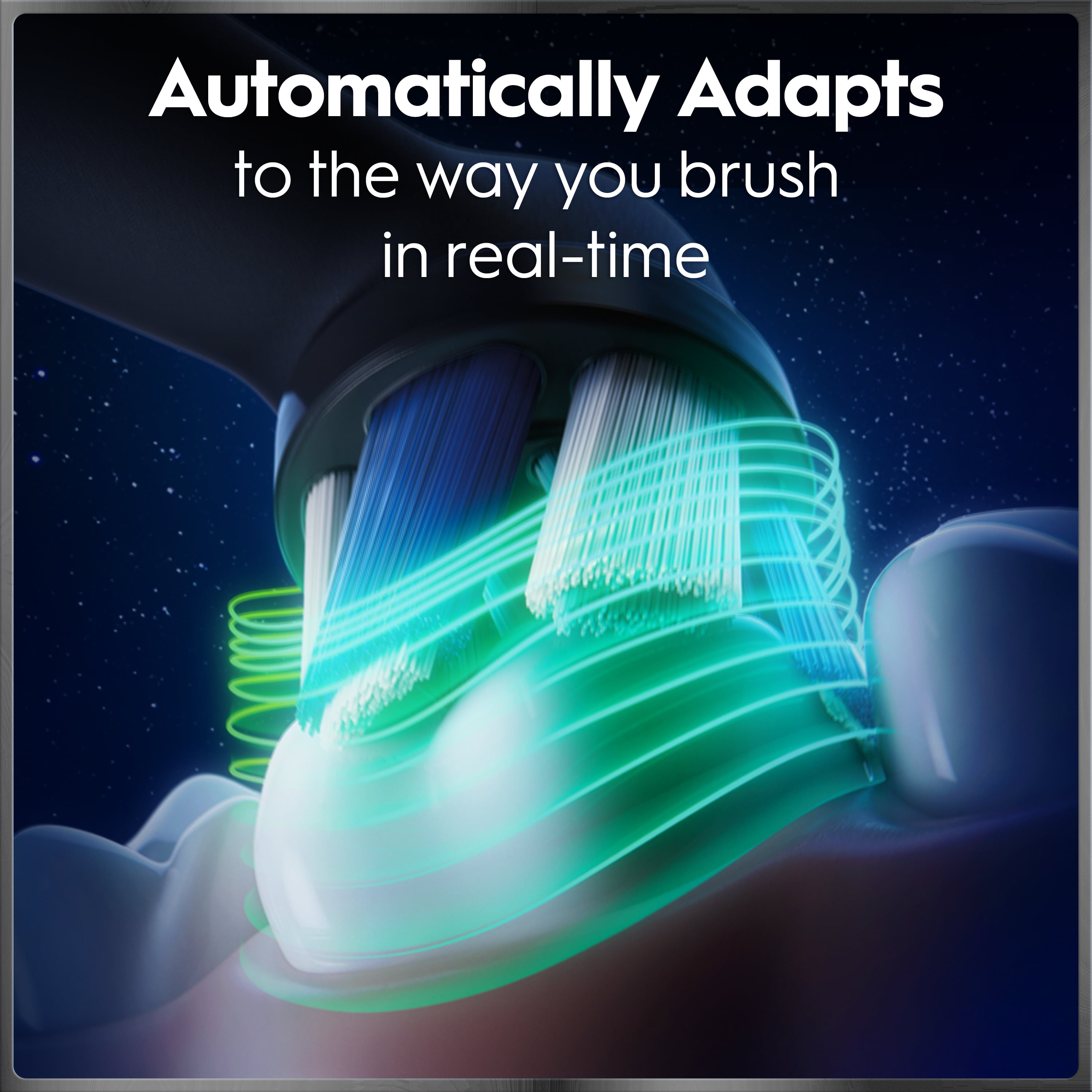 Oral-B iO Series 10 Rechargeable Electric Toothbrush with (2) Ultimate Clean and (2) Gentle Care Replacement Brush Heads, Black, and Charger - Image 6