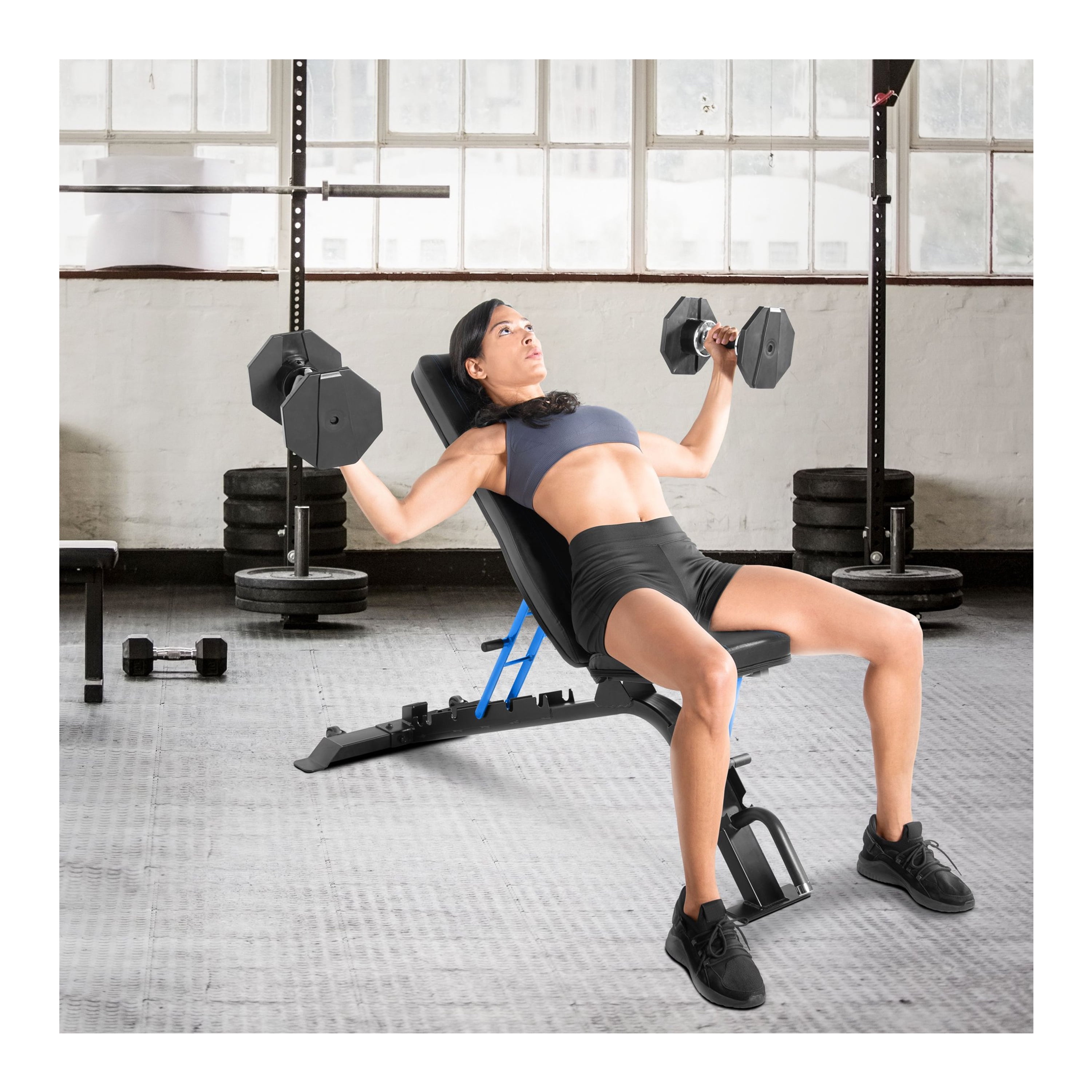 Fuel Pureformance Adjustable FID (Flat Incline Decline) Weight Bench, 500lb Capacity - Image 14