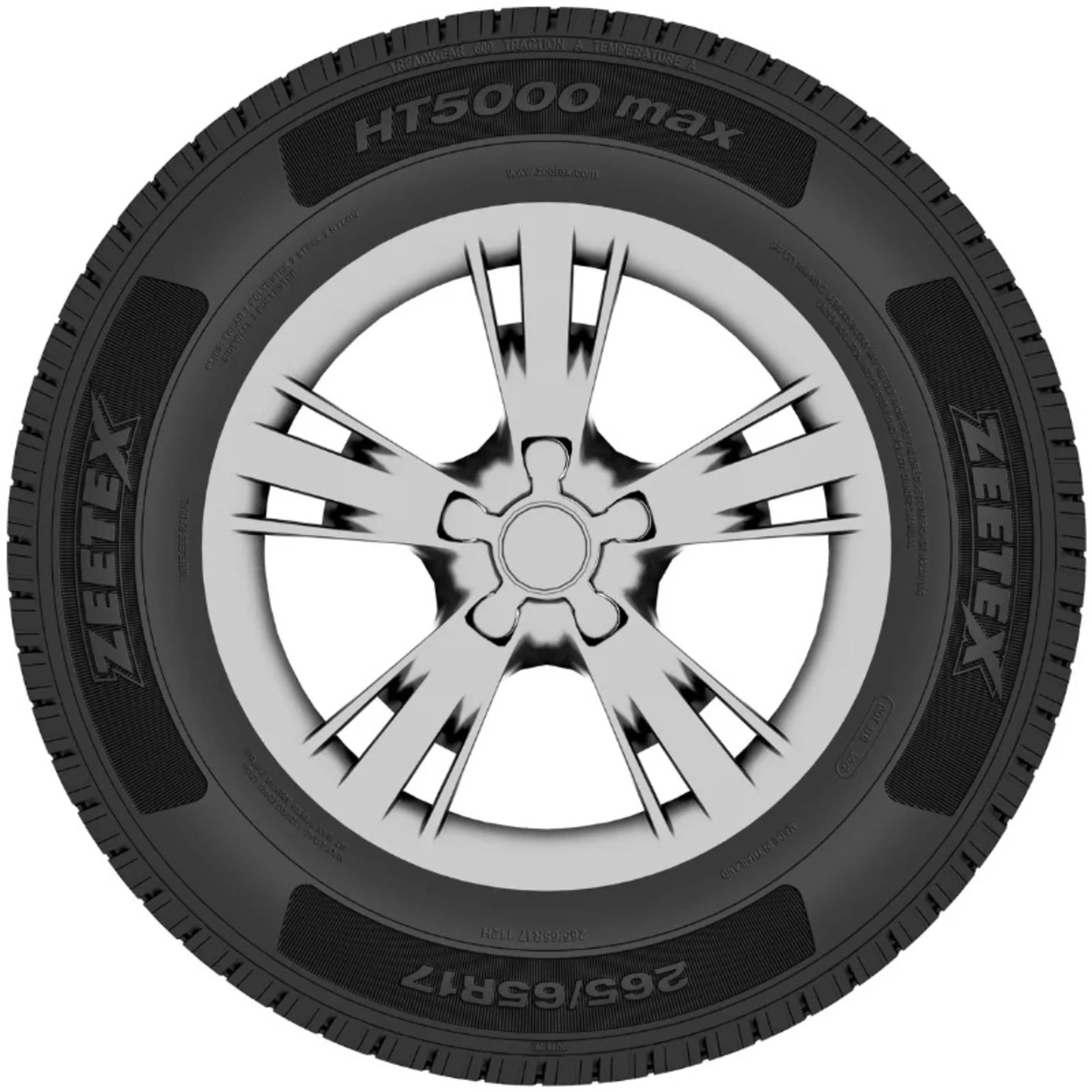 Zeetex HT5000 Max All Season 245/75R16 111T SUV/Crossover Tire - Image 6