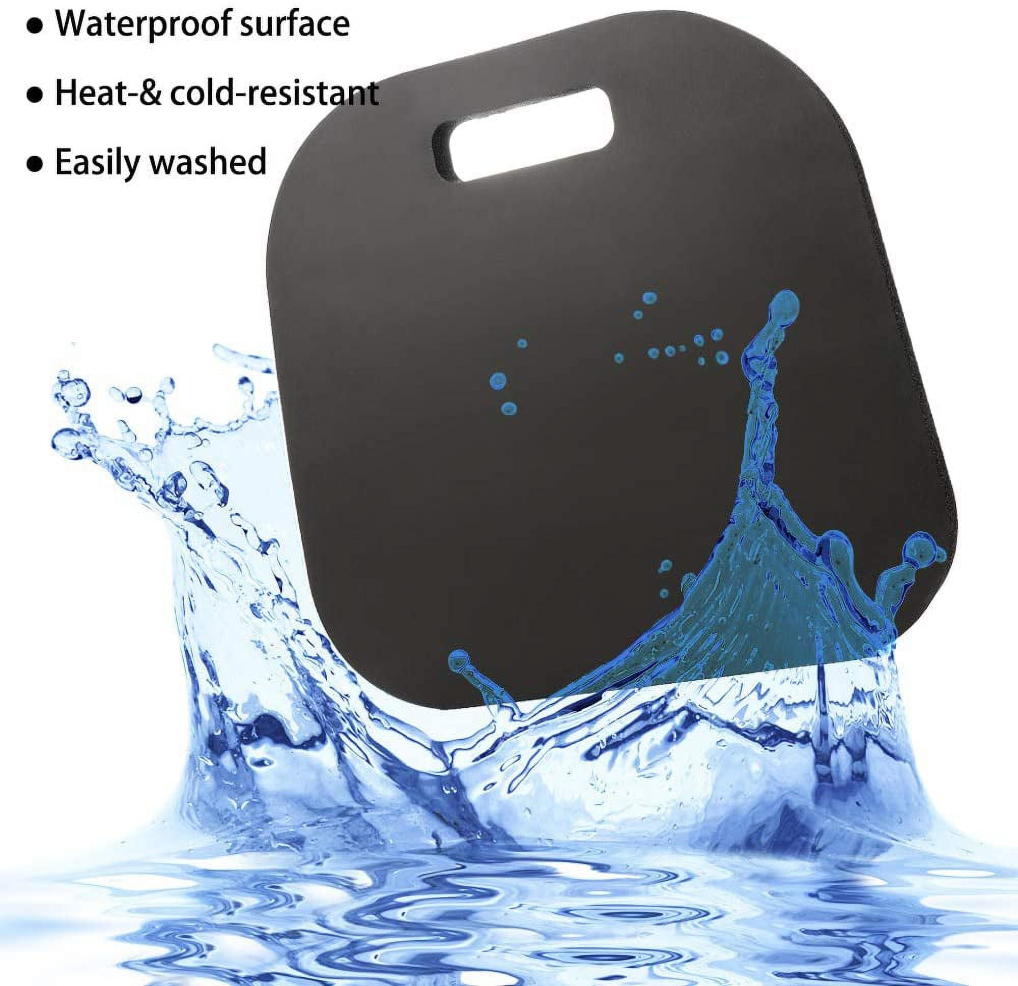 WOVTE Sport Cushion Stadium Seat Pad Set with Carry Handle for Boat Stadiums Bleachers Chairs Seat,Memory Foam 14"X 13"X 3/4" - Image 6