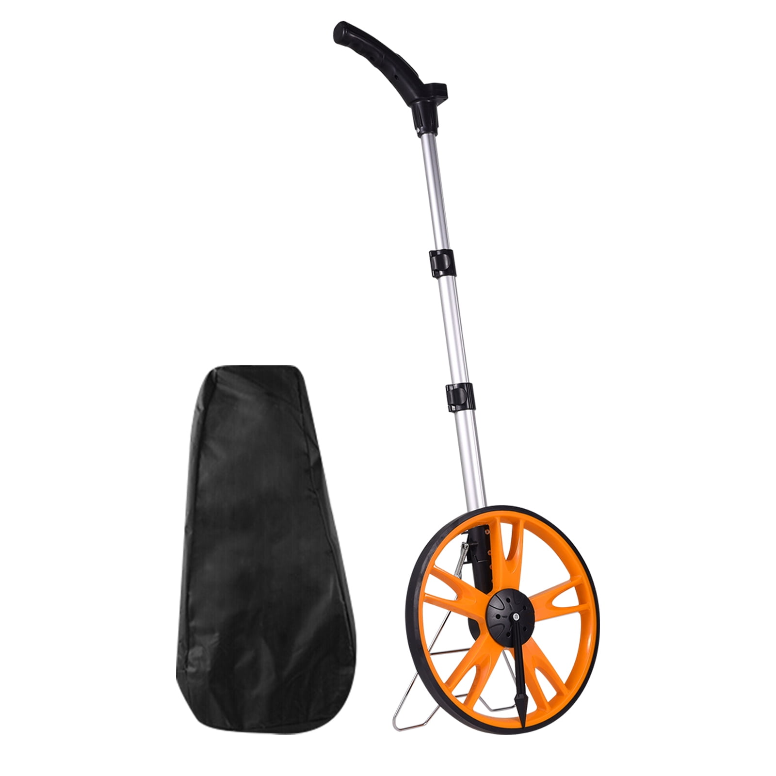 VEVOR Measuring Wheel 12.5” Road Runner Telescoping Handle Feet/Inches w/ Bag - Image 5