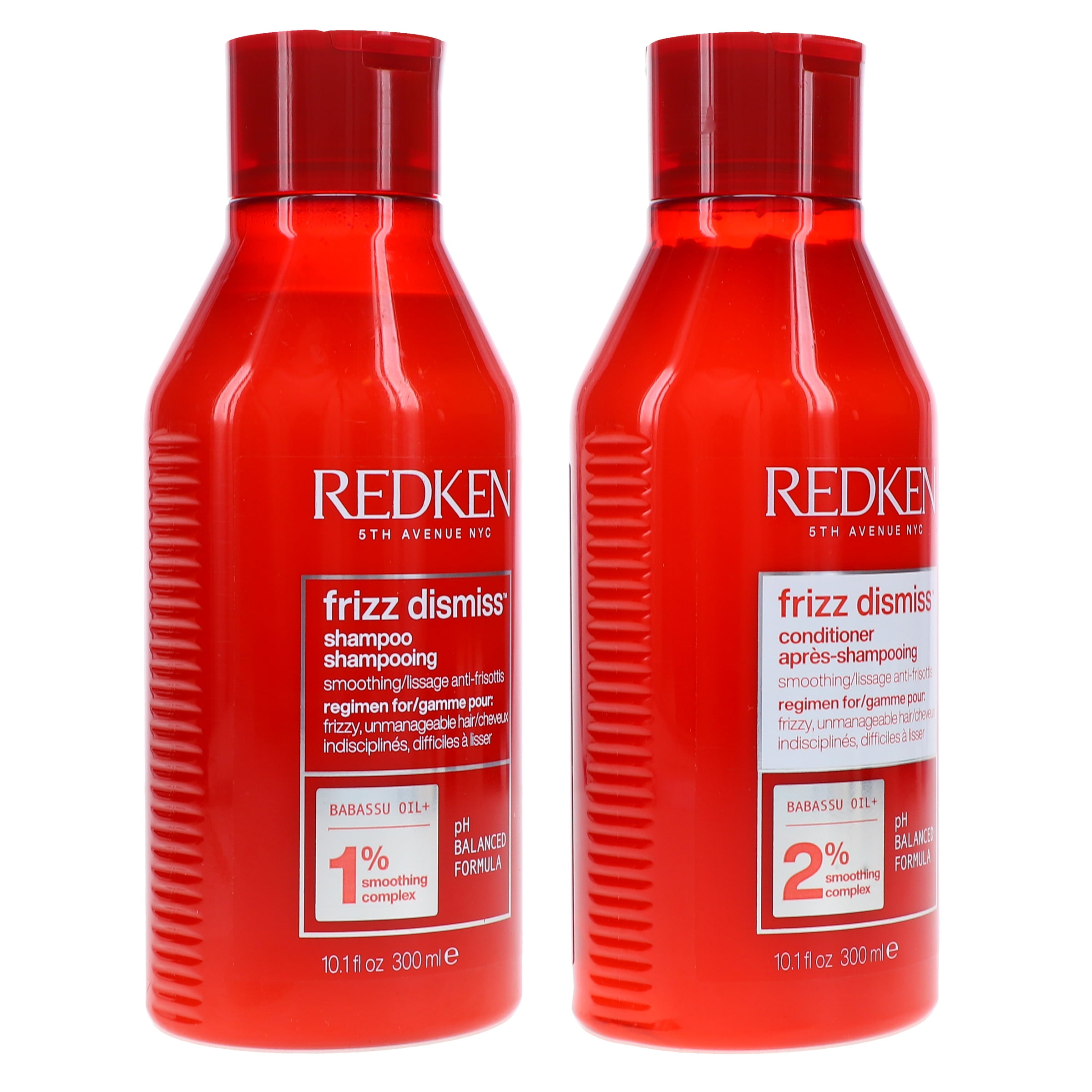 Redken Frizz Dismiss Shampoo 10.1 oz & Frizz Dismiss Conditioner 10.1 oz Combo Pack - Image 6