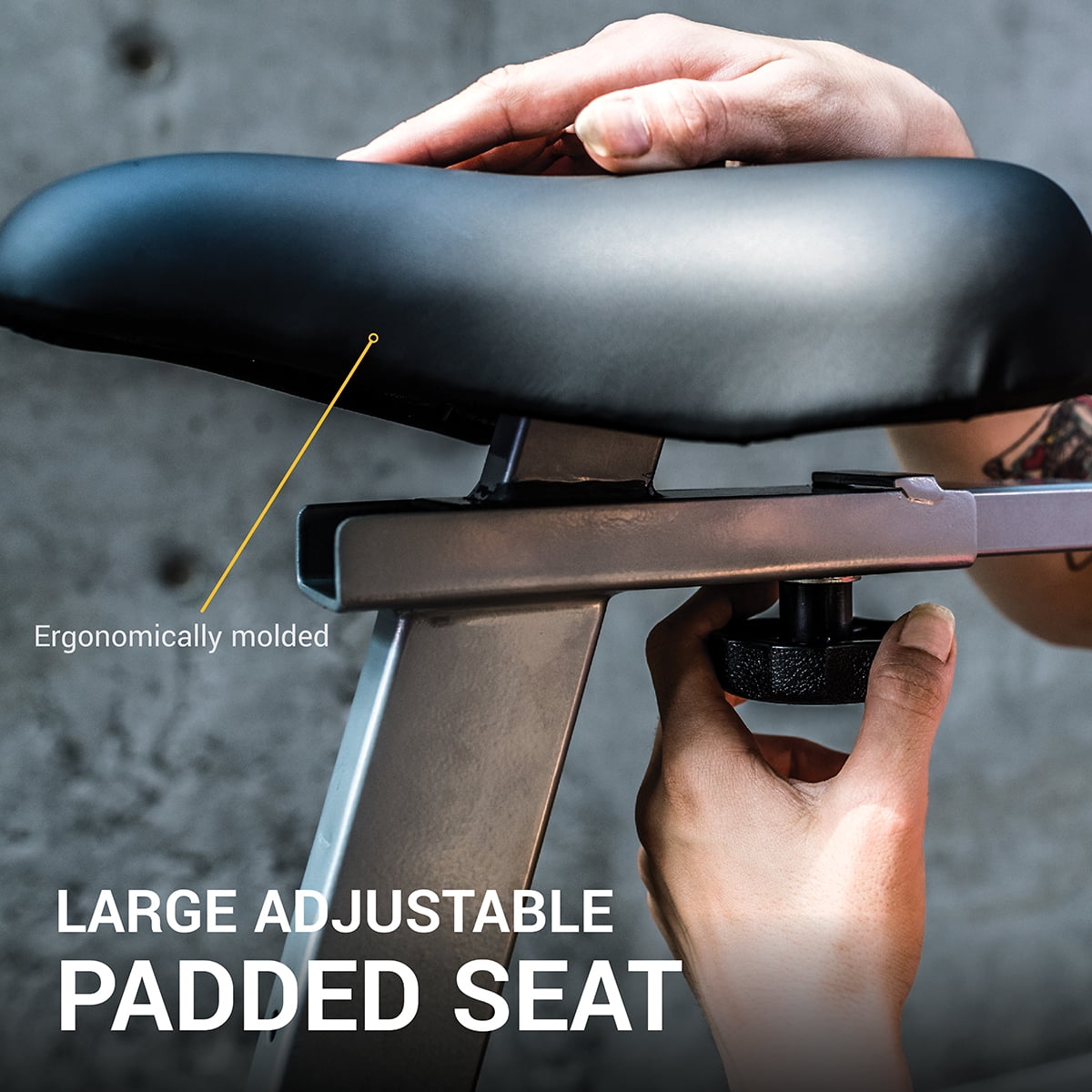 XTERRA Fitness AIR350 Low Impact Full Body Workout Exercise Bike with Wind Resistance and LCD Display - Image 6