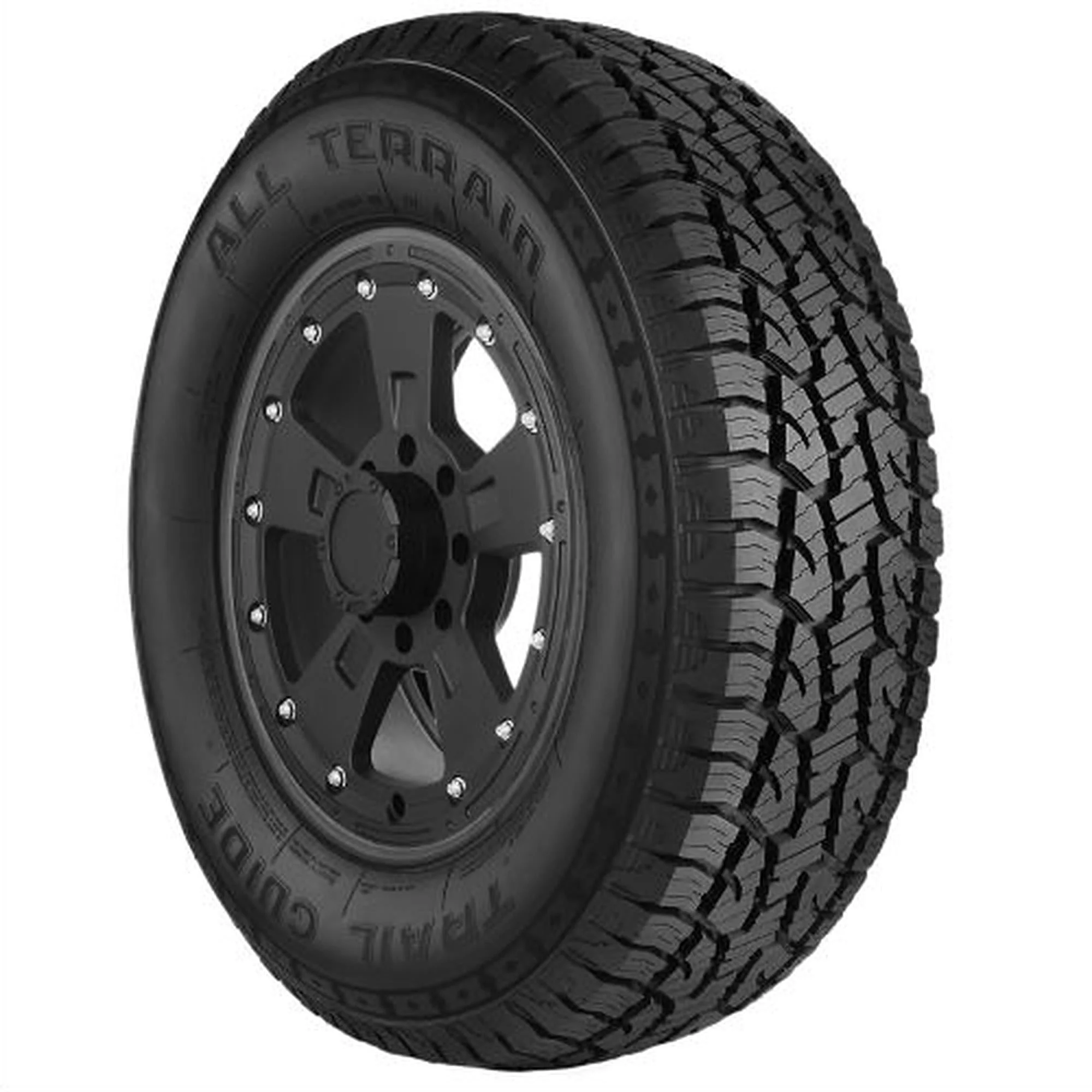 Trail Guide All Terrain LT 265/75R16 Load E 10 Ply AT A/T Tire Fits: 1996-99 Chevrolet Tahoe Base, 2000-02 Dodge Ram 2500 Base - Image 3