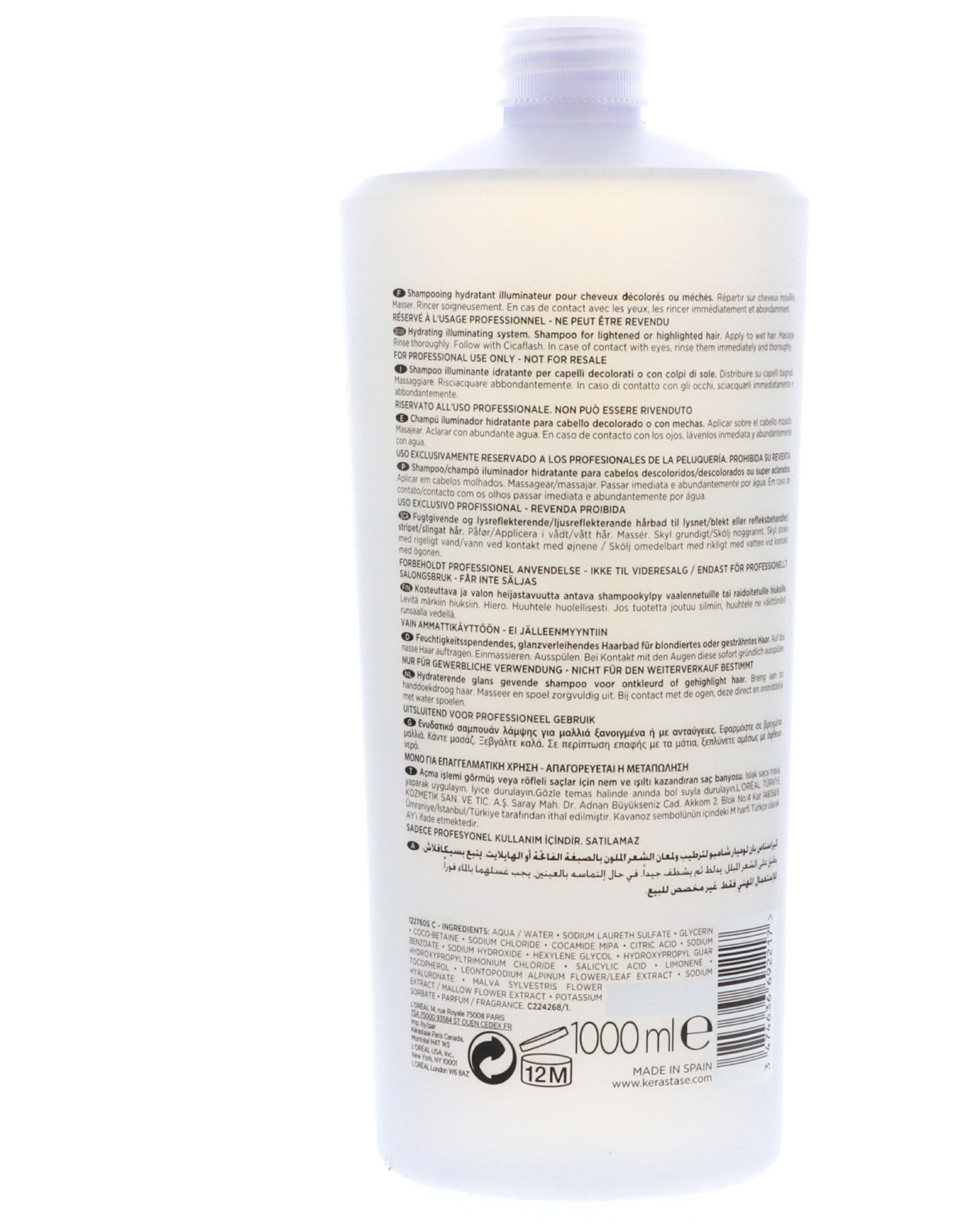 Kerastase Blond Absolu Bain Lumiere Hydrating Illuminating Shampoo, 34 oz - Image 3