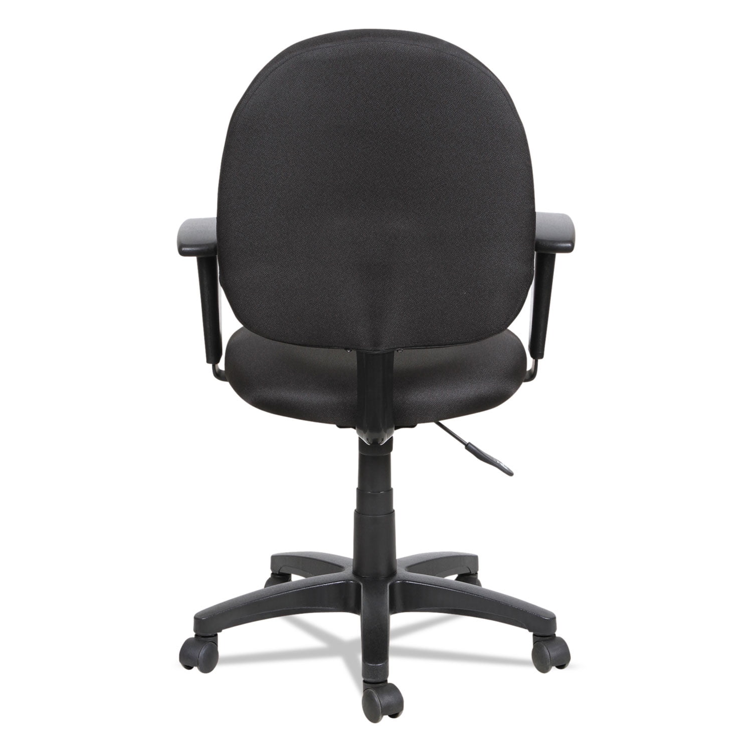 Alera Essentia Series Swivel Task Chair with Adjustable Arms, Supports Up to 275 lb, 17.71" to 22.44" Seat Height, Black - Image 9