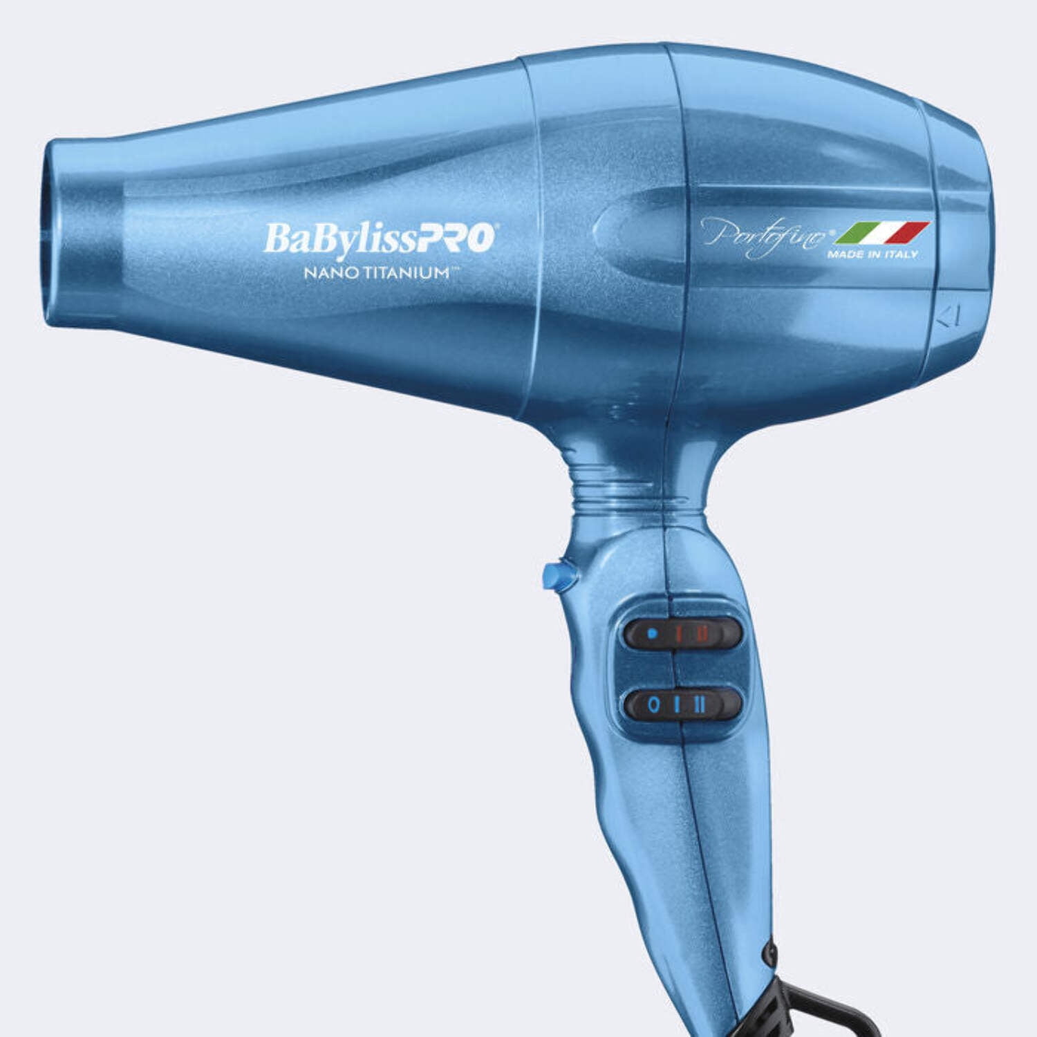 BaBylissPRO Nano Titanium Portofino Full-Size Professional Hair Dryer, Blue - Image 4