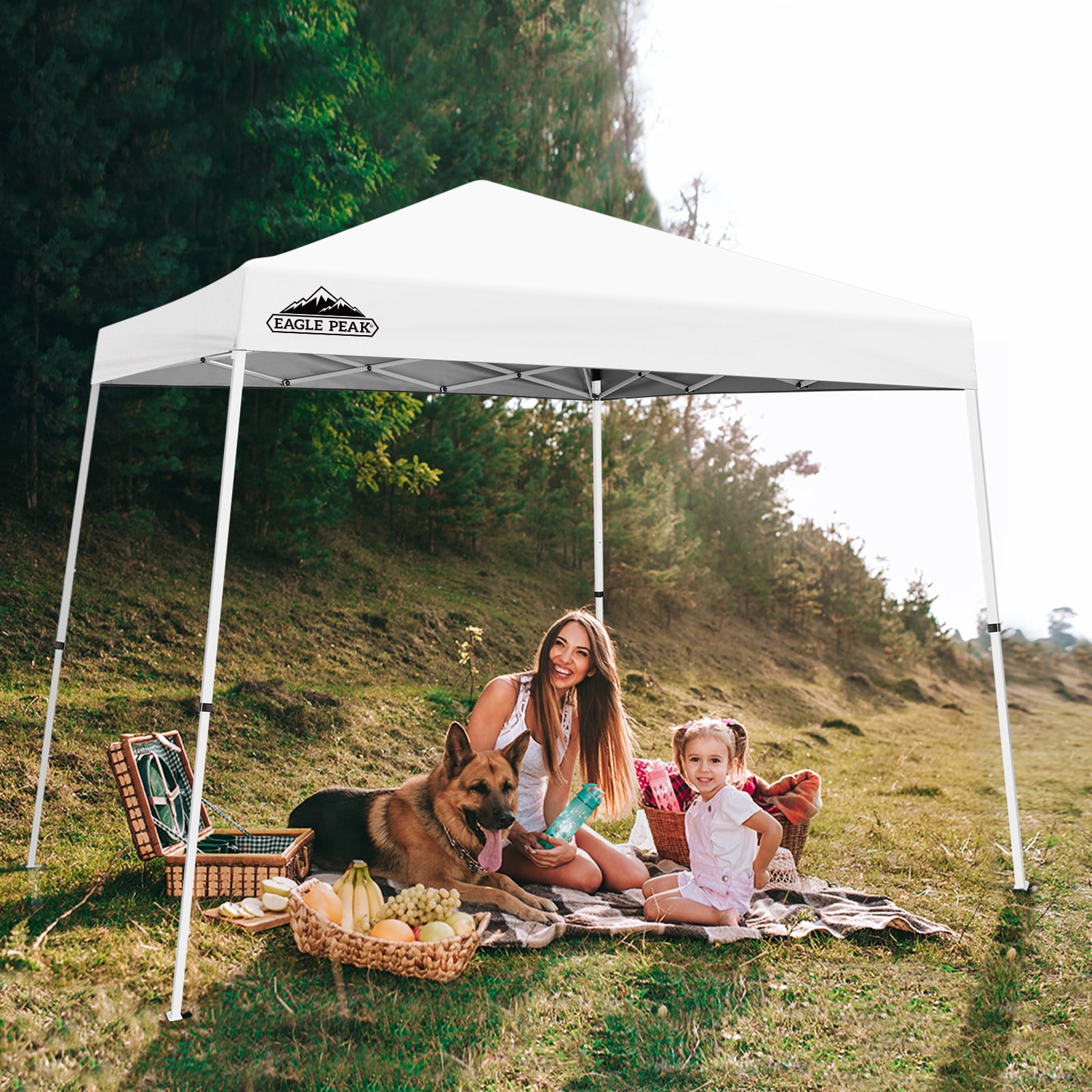 EAGLE PEAK 10’ x 10’ Outdoor Canopies Easy One Person Setup, UV Protected, Water Resistant - Image 4