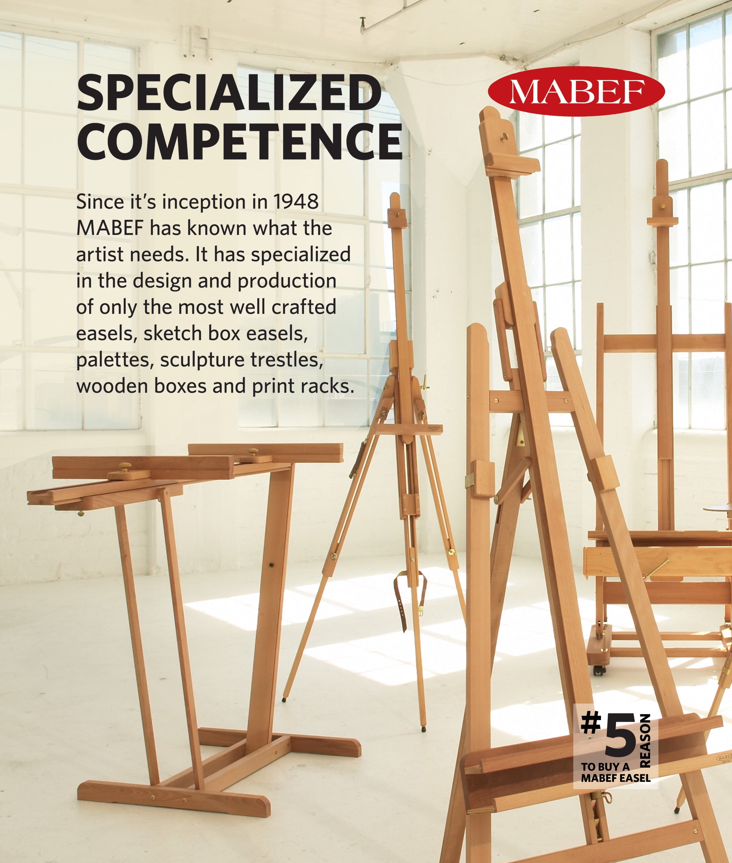 Mabef Lectern Table Easel - Image 6