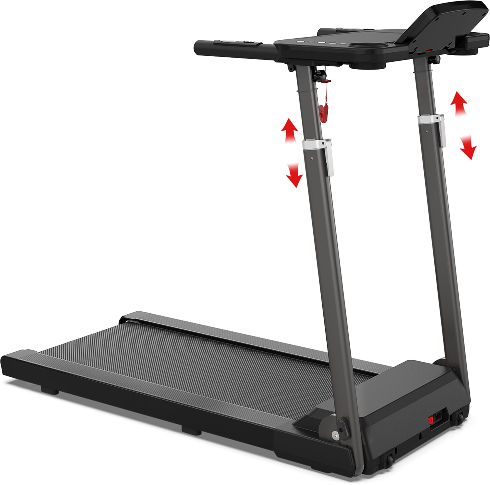 Aukfa Treadmill 300 lb Capacity, Height Adjustable Electric Motorized Treadmill with 12 Preset Bluetooth for Home 7.5 mph Range - Image 6