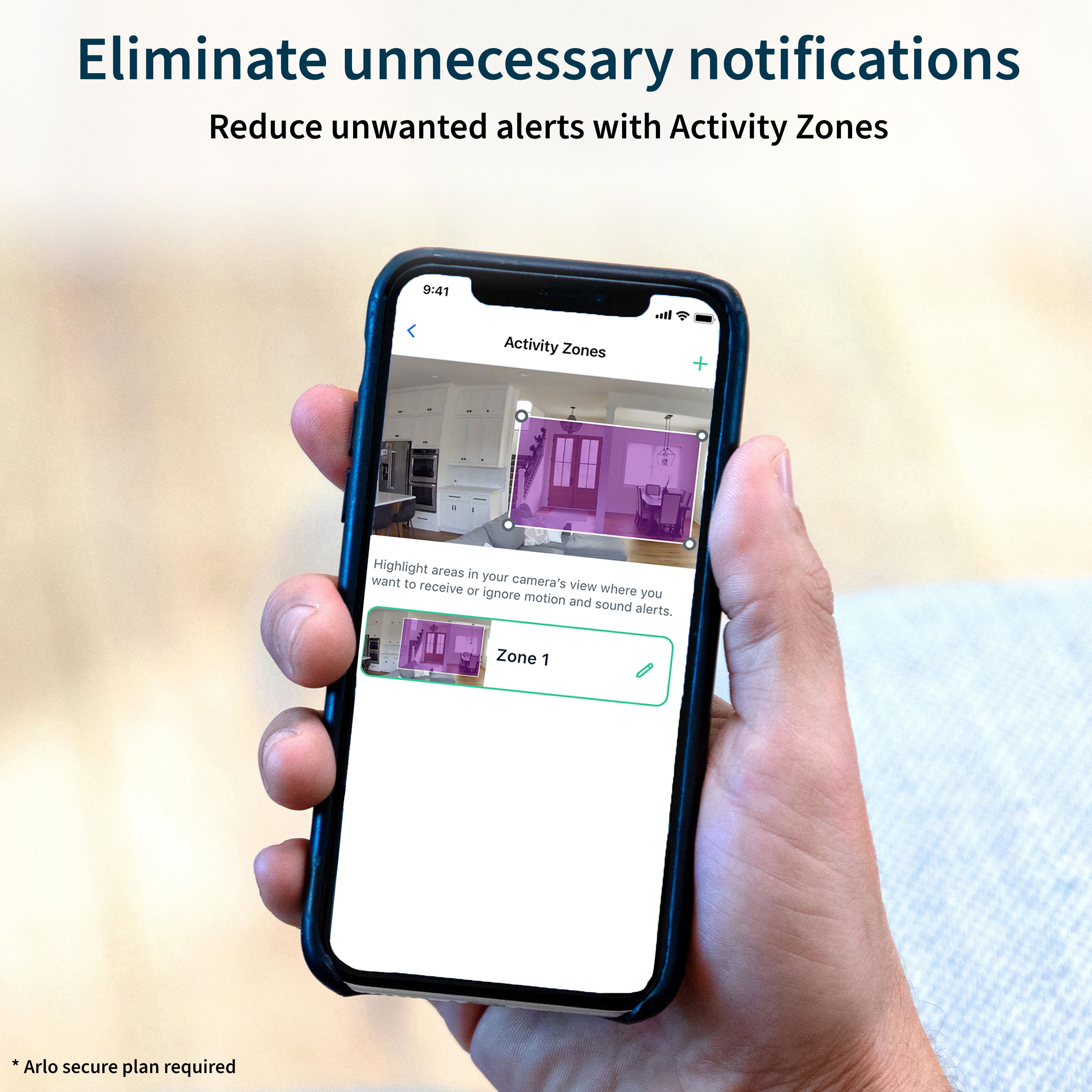 Arlo Essential Indoor Camera - 1080p Video with Privacy Shield, Plug-in, Night Vision, 2-Way Audio, Siren, Direct to WiFi No Hub Needed, Wireless Security, White - VMC2040 - Image 11