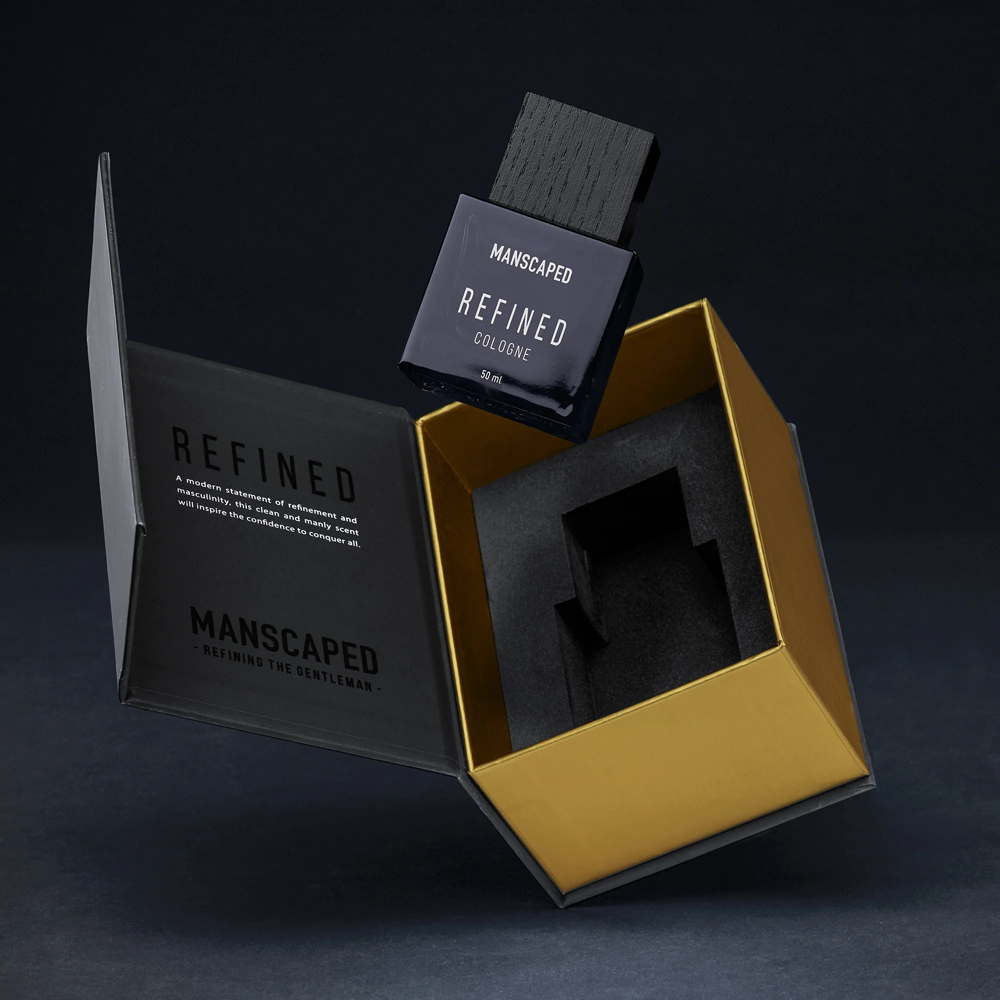 MANSCAPED® Refined® Cologne, Men's Eau de Toilette Body Spritz with Burst of Citrus, 50ml - Image 3