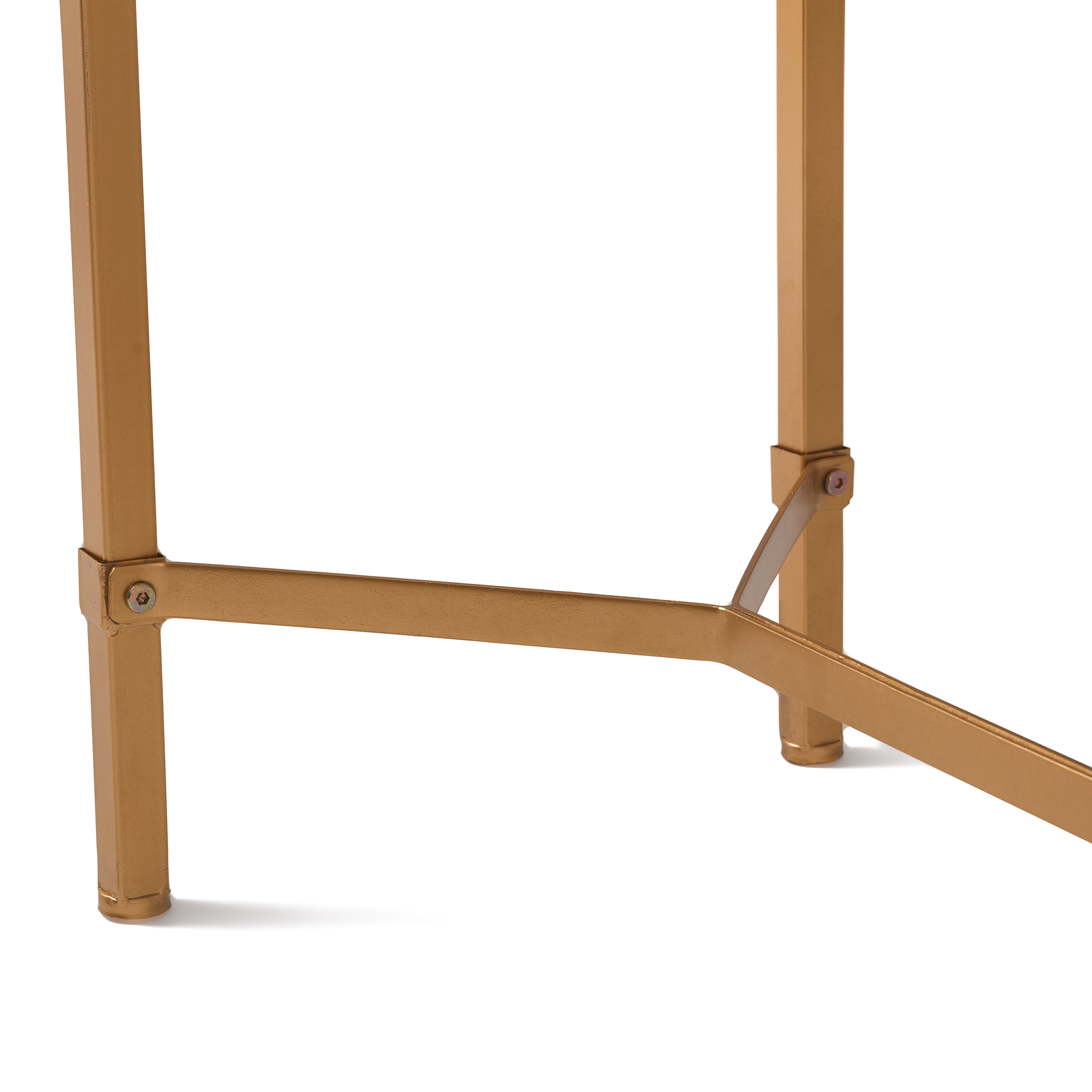 Adore Decor Jupiter Modern 2-Drawer Wood Desk Console Table in White - Image 9