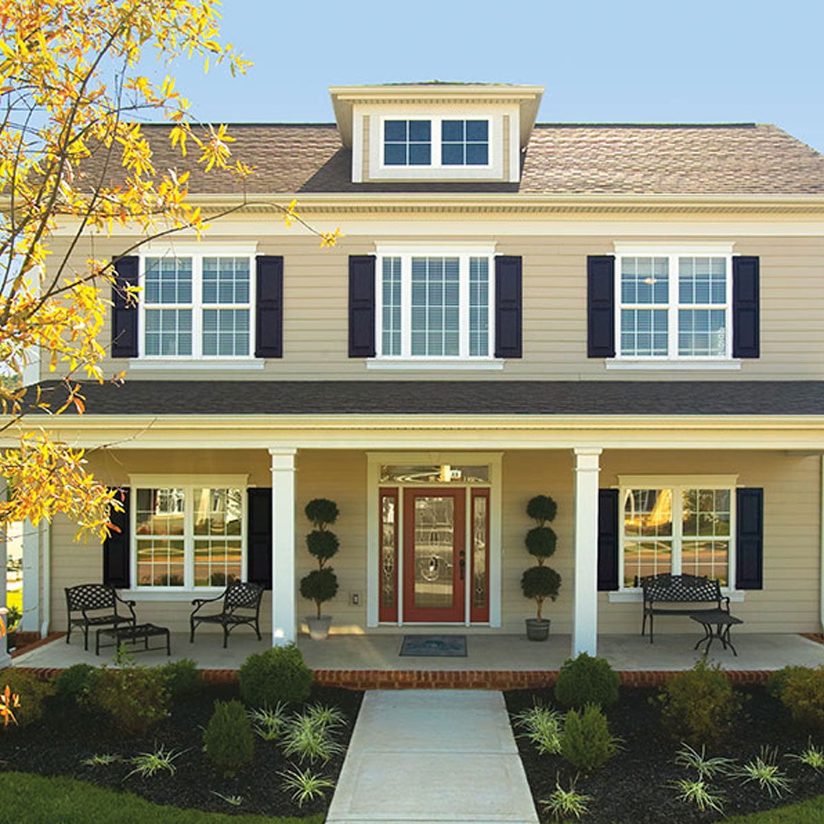 12"W x 35"H Lifetime Vinyl, Standard Two Equal Panels, Raised Panel Shutters, w/Installation Shutter-Lok's & Matching Screws (Per Pair), Bright White - Image 14