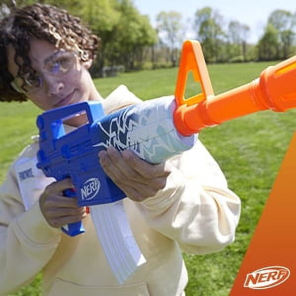 Nerf Fortnite Blue Shock Dart Blaster, 10-Dart Clip, 10 Elite Nerf Darts, Unlock Code, Boys and Girls, Ages 8 and up - Image 9