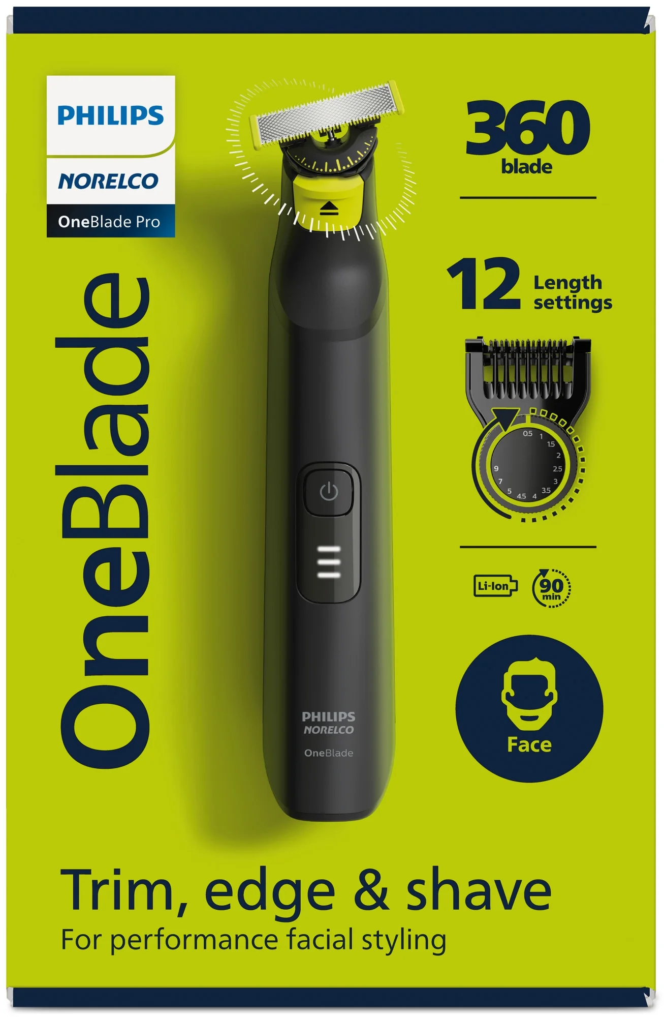 Philips Norelco Oneblade 360 Pro Hybrid Electric Trimmer QP6531/70 - Image 10