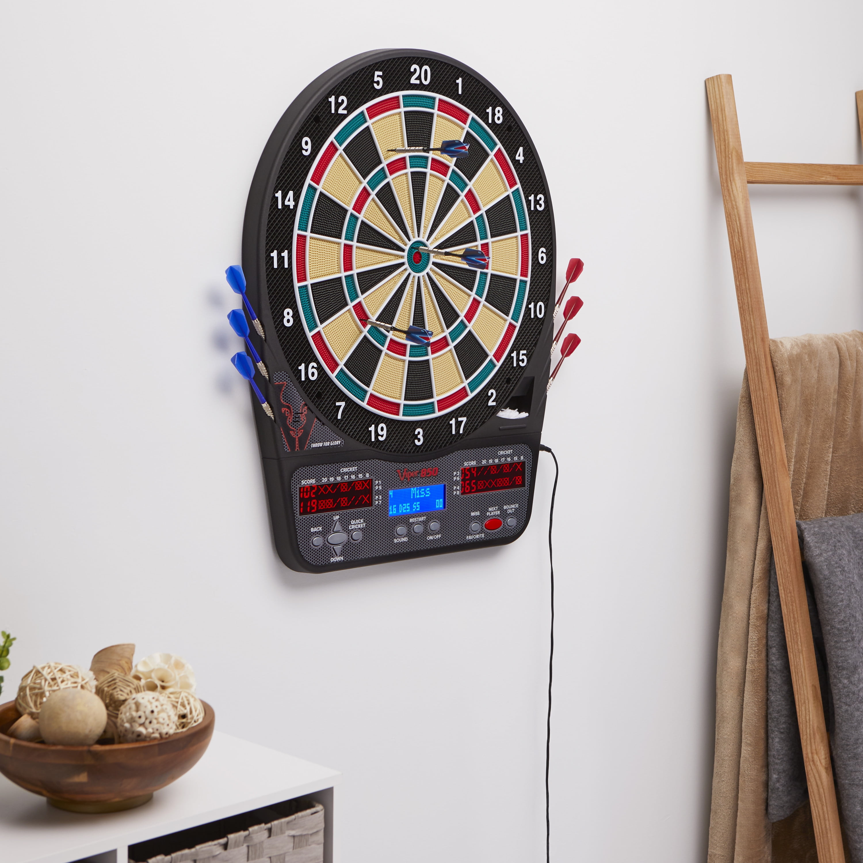 Viper 850 Electronic Dartboard, 15.5" Target Area - Image 14