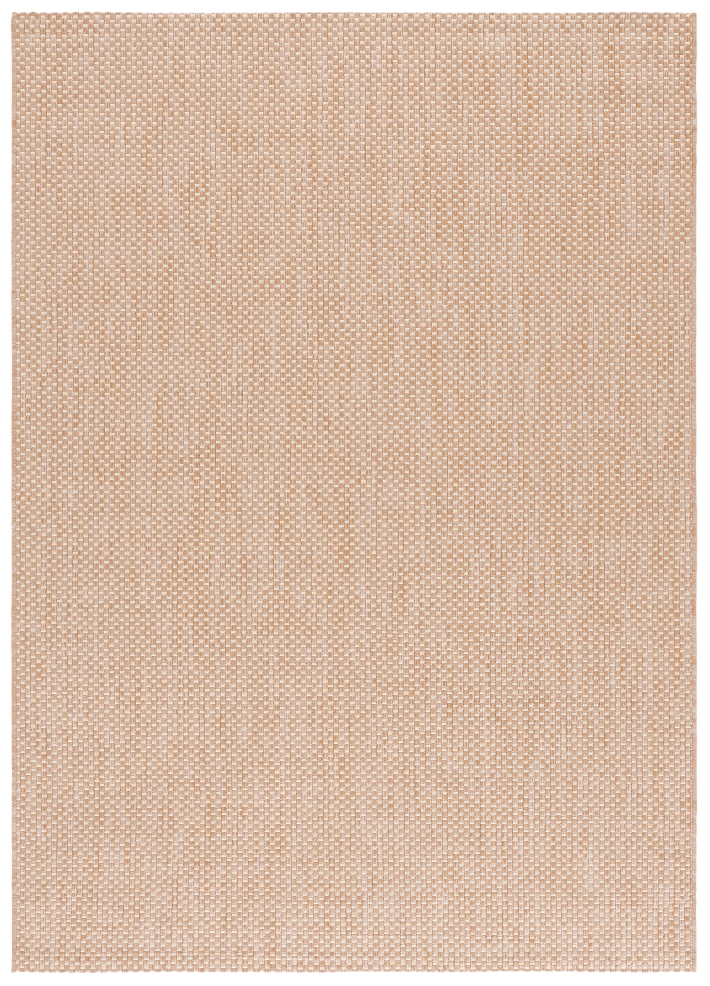 Safavieh Courtyard Finnian Solid Indoor/Outdoor Area Rug, Natural/Cream, 5'3" x 7'7" - Image 2
